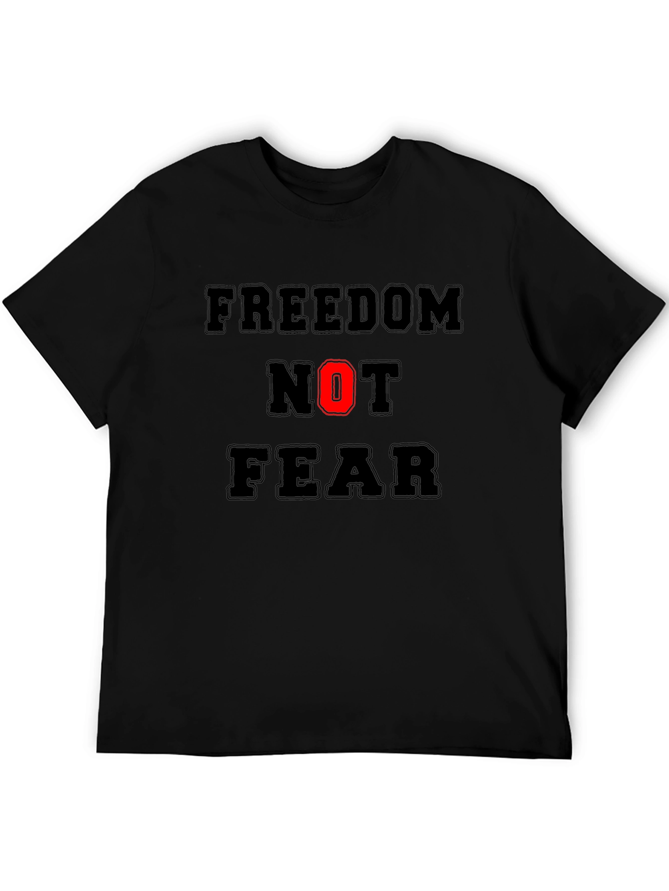 Freedom Not Fear Graphic Tee