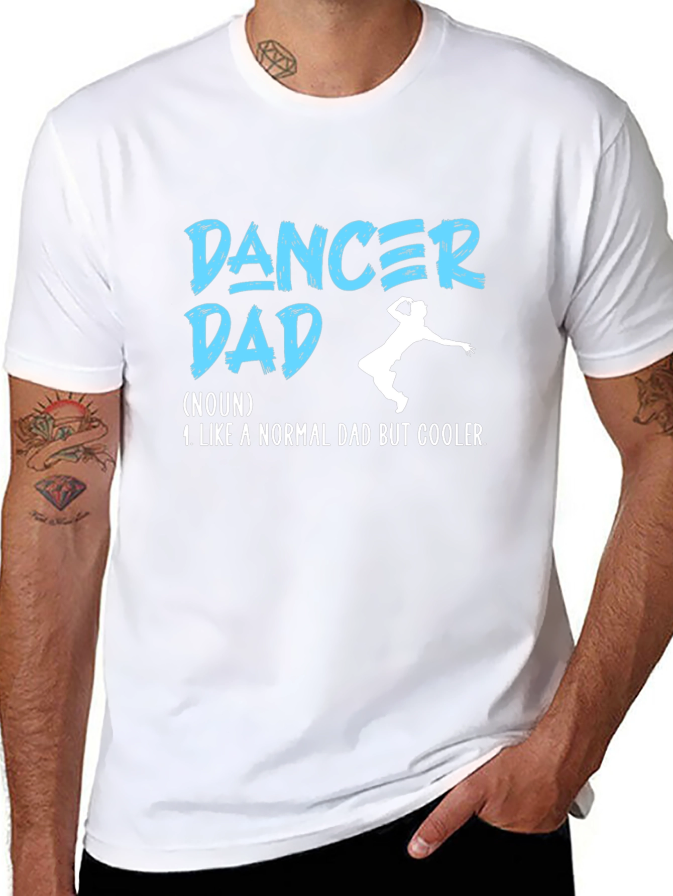 Dancer Dad T-Shirt - Cool Fathers Day Gift