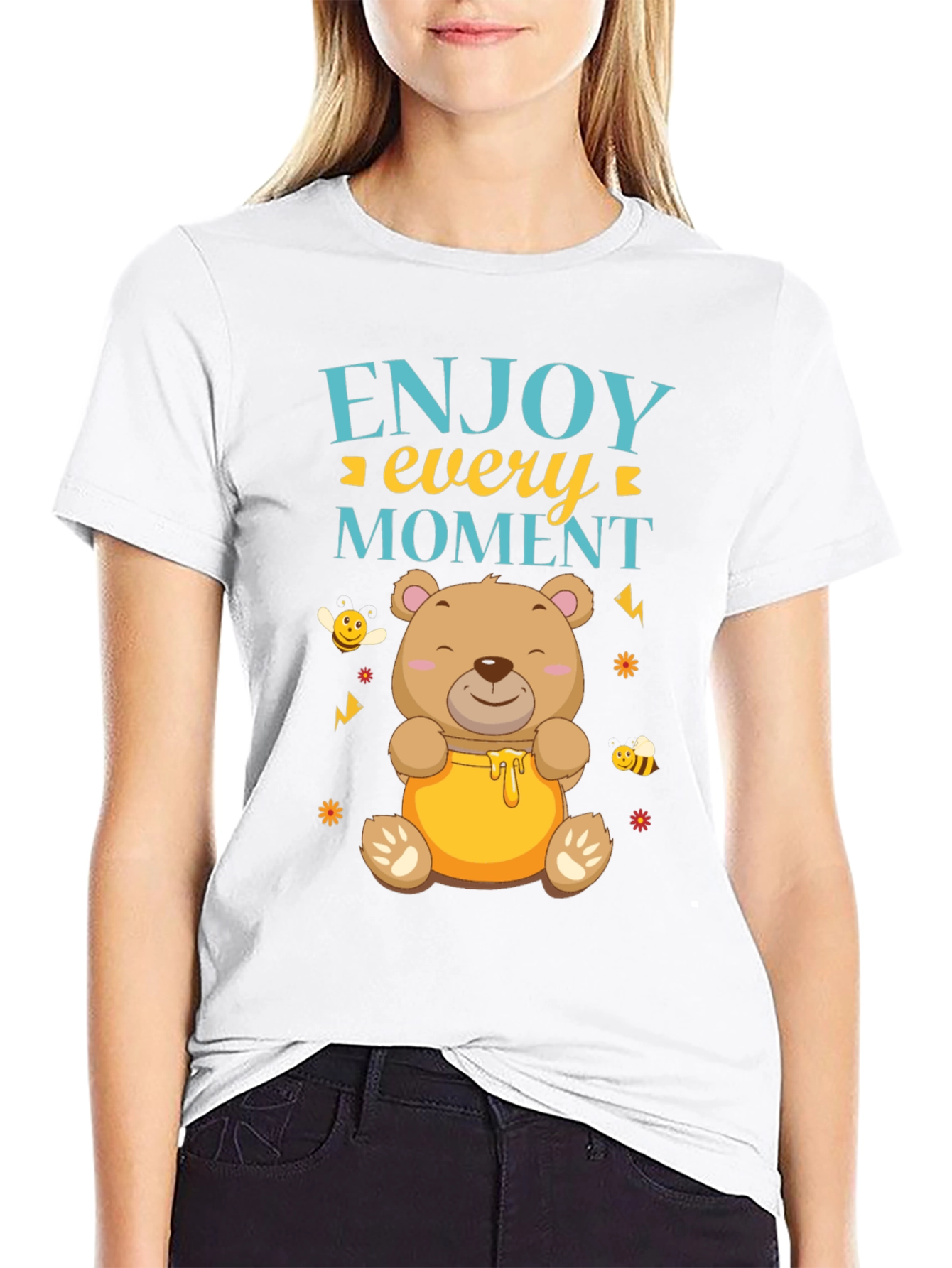 Enjoy Every Moment Bear T-Shirt
