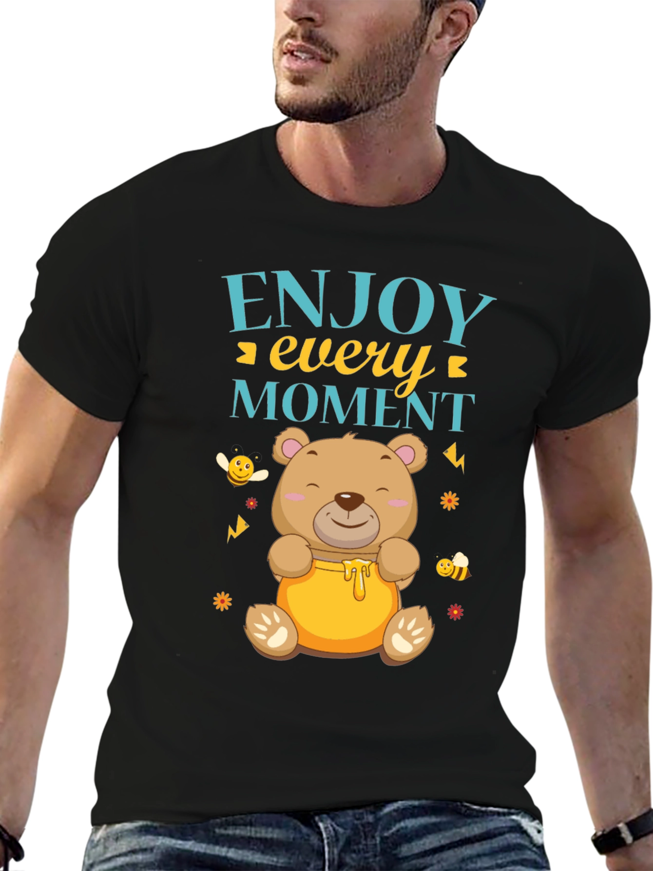 Enjoy Every Moment Bear T-Shirt