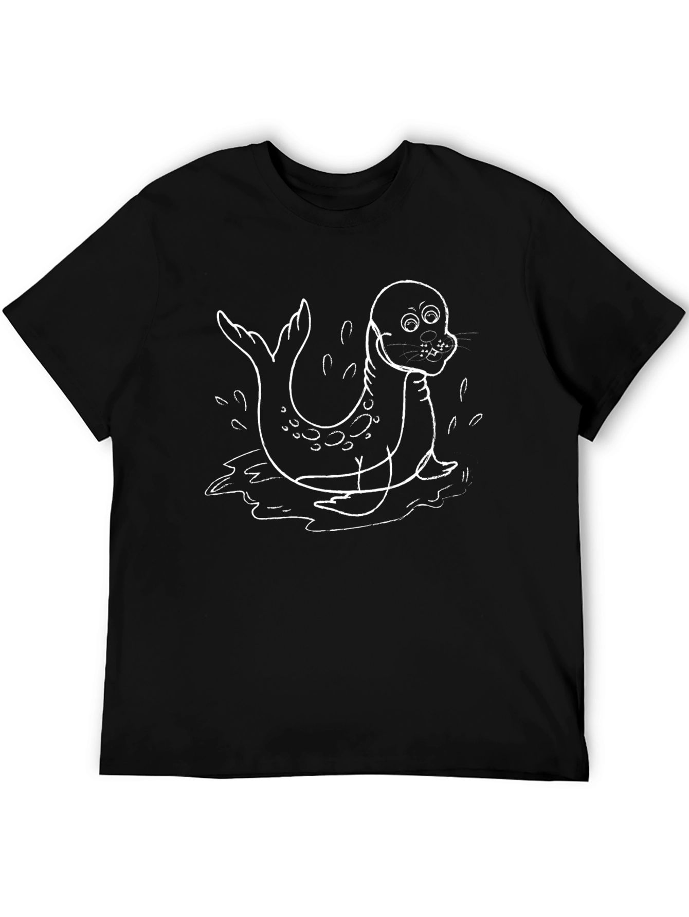 Cartoon Seal Graphic Tee