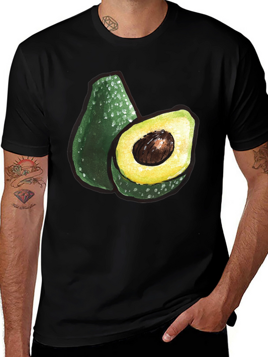 Avocado Graphic T-Shirt - Trendy Foodie Tee