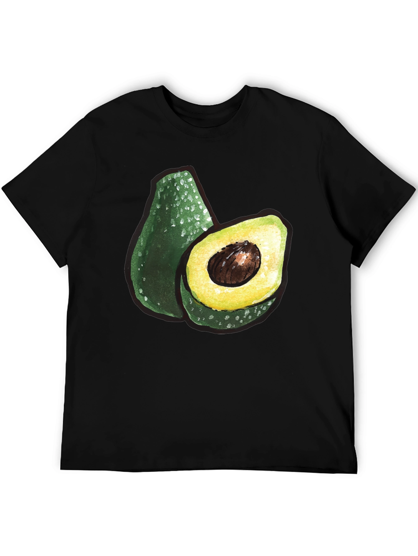 Avocado Graphic T-Shirt - Trendy Foodie Tee