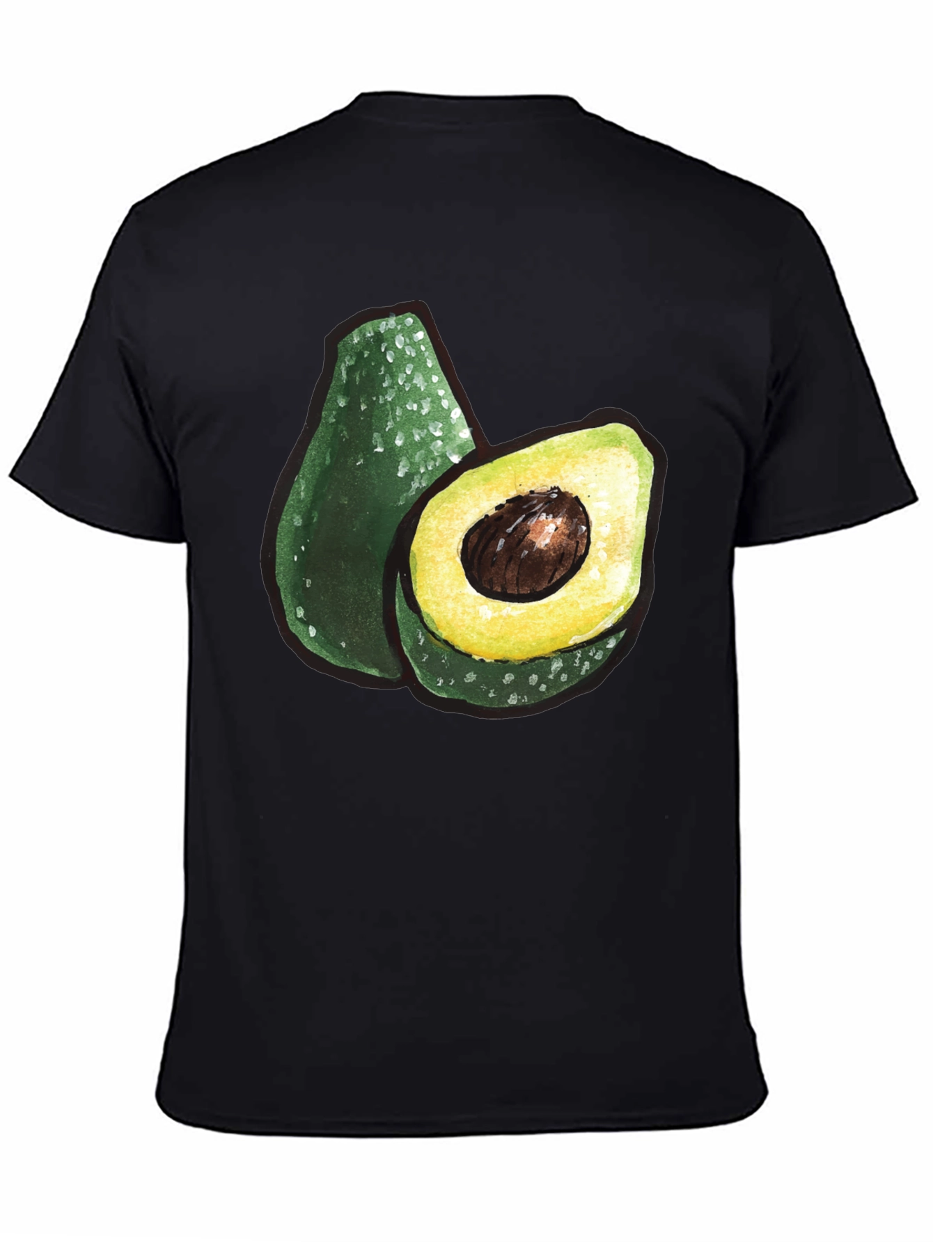 Avocado Graphic T-Shirt - Trendy Foodie Tee