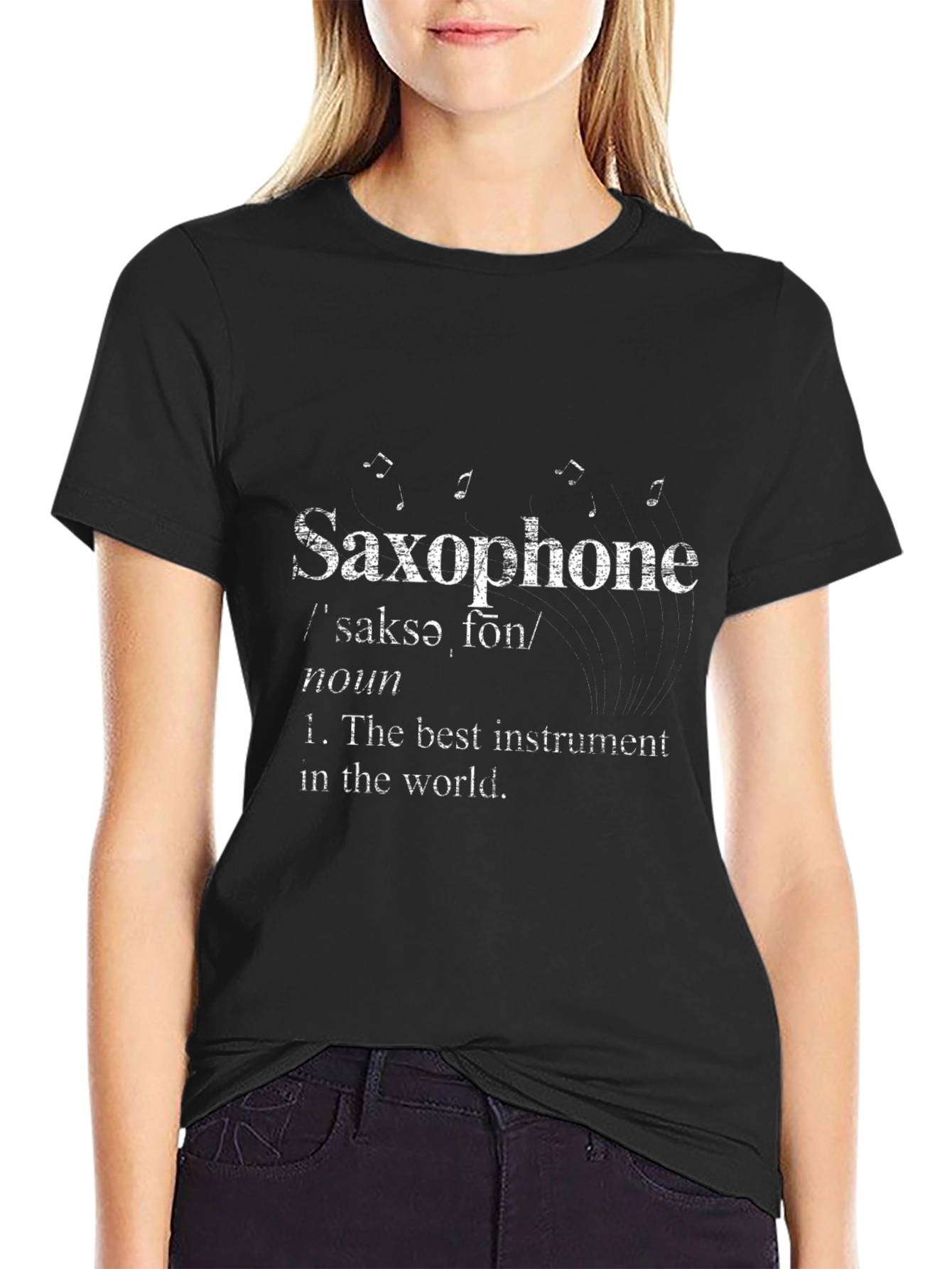 Saxophone Definition T-Shirt - Musicians Tee