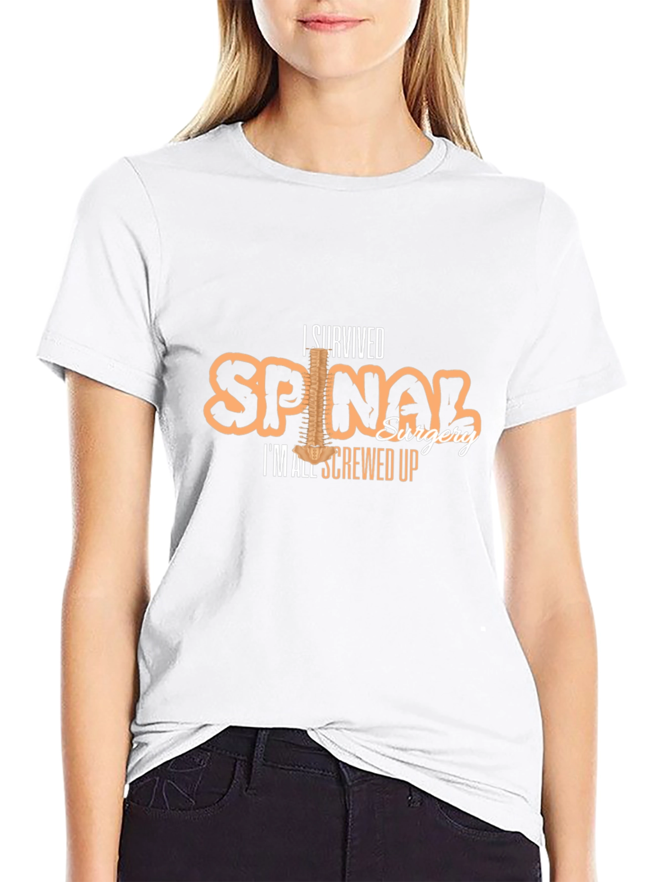 I Survived Spinal Surgery Funny T-Shirt