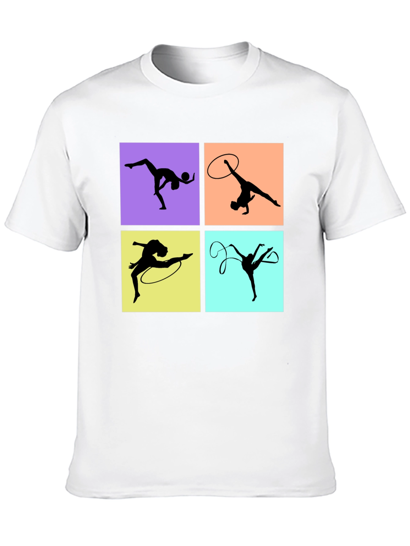 Rhythmic Gymnastics T-Shirt - Black Graphic Tee