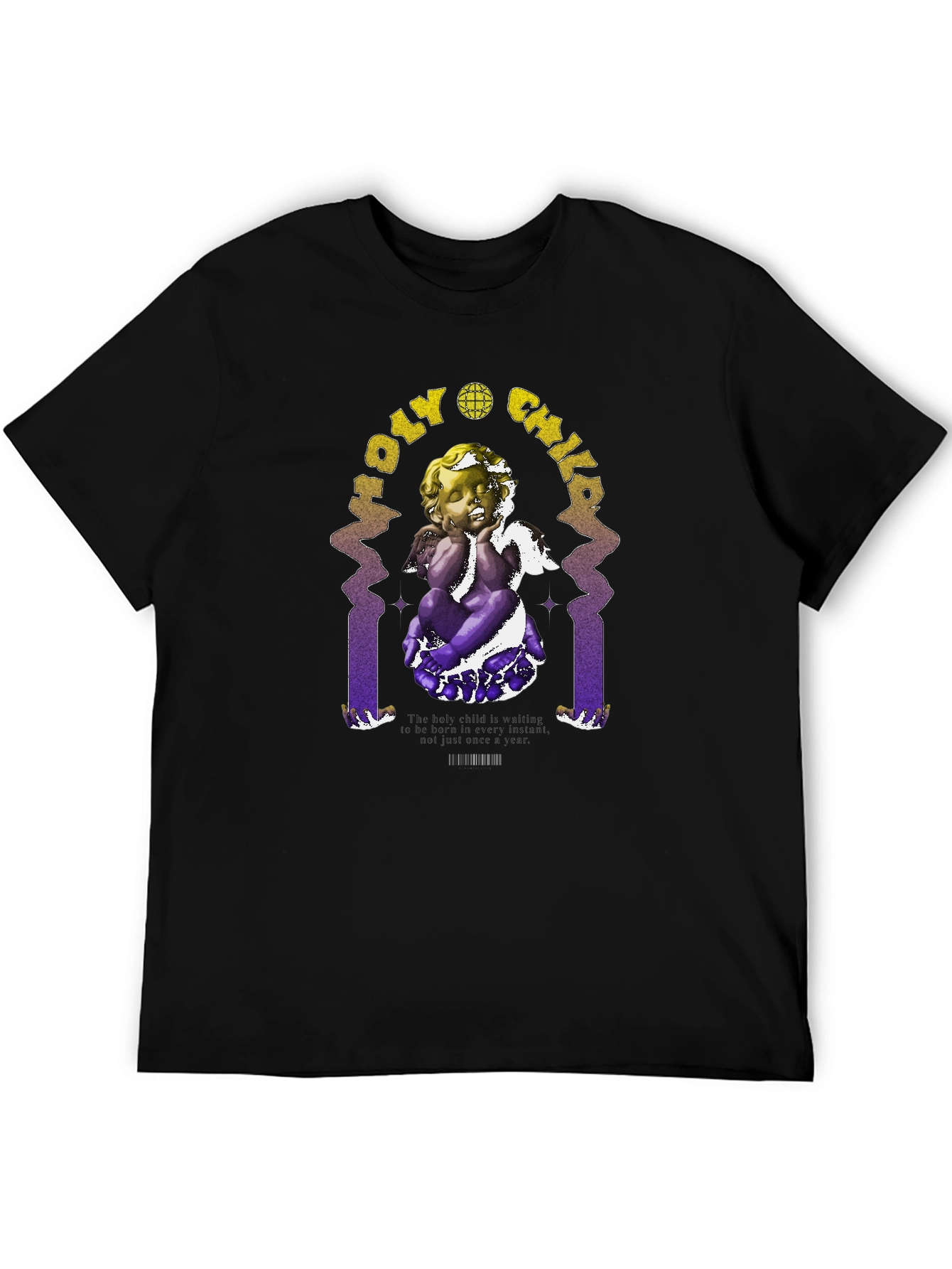 Holy Child Graphic Print T-Shirt