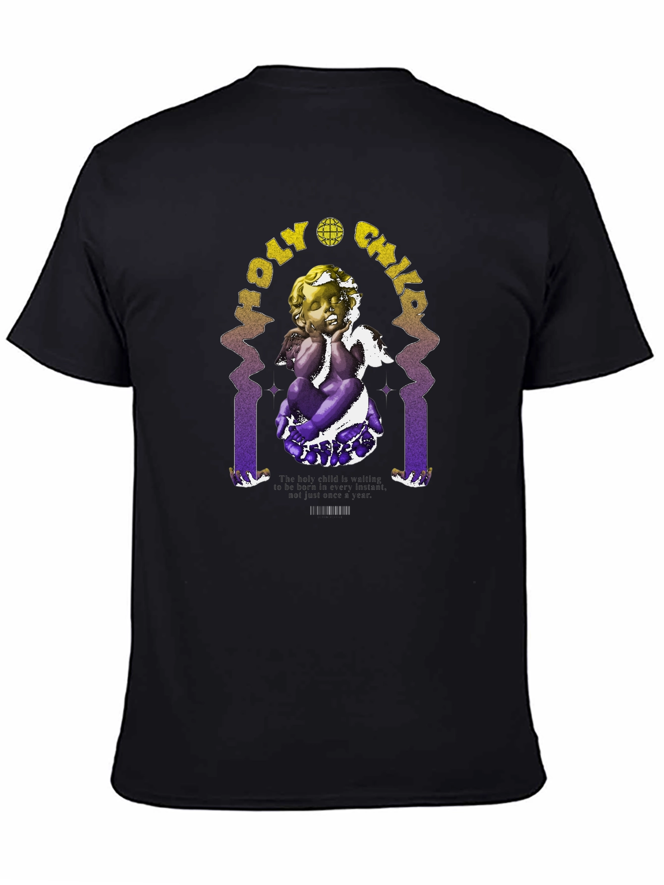Holy Child Graphic Print T-Shirt