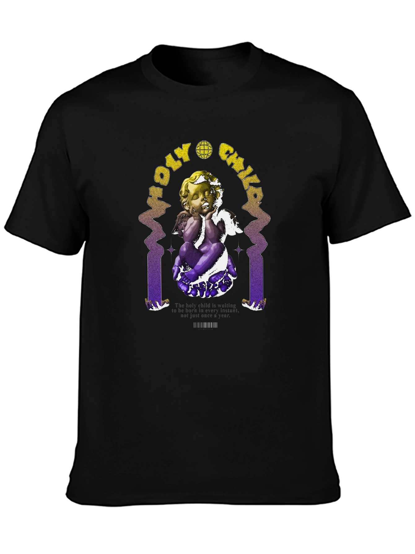 Holy Child Graphic Print T-Shirt