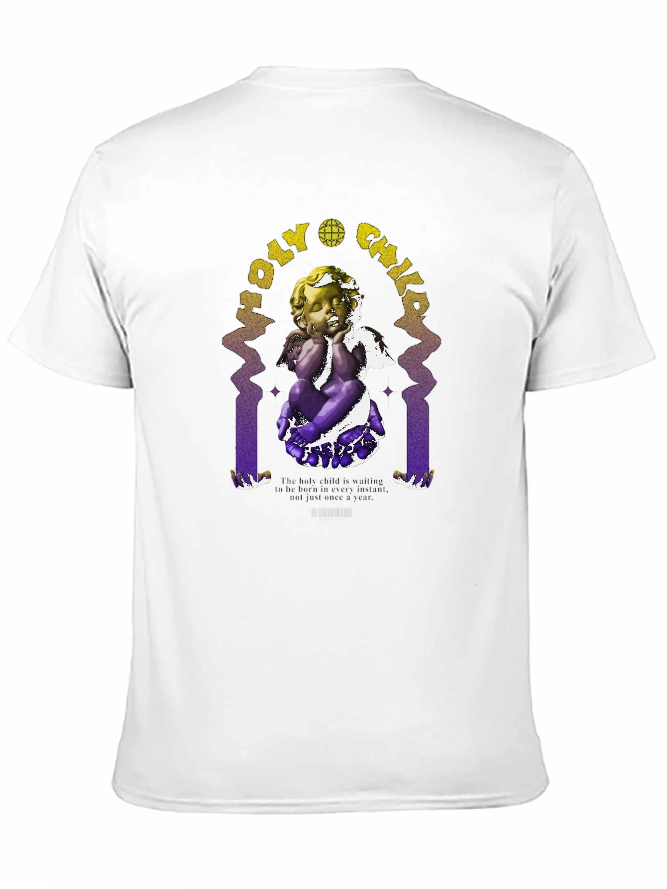 Holy Child Graphic Print T-Shirt