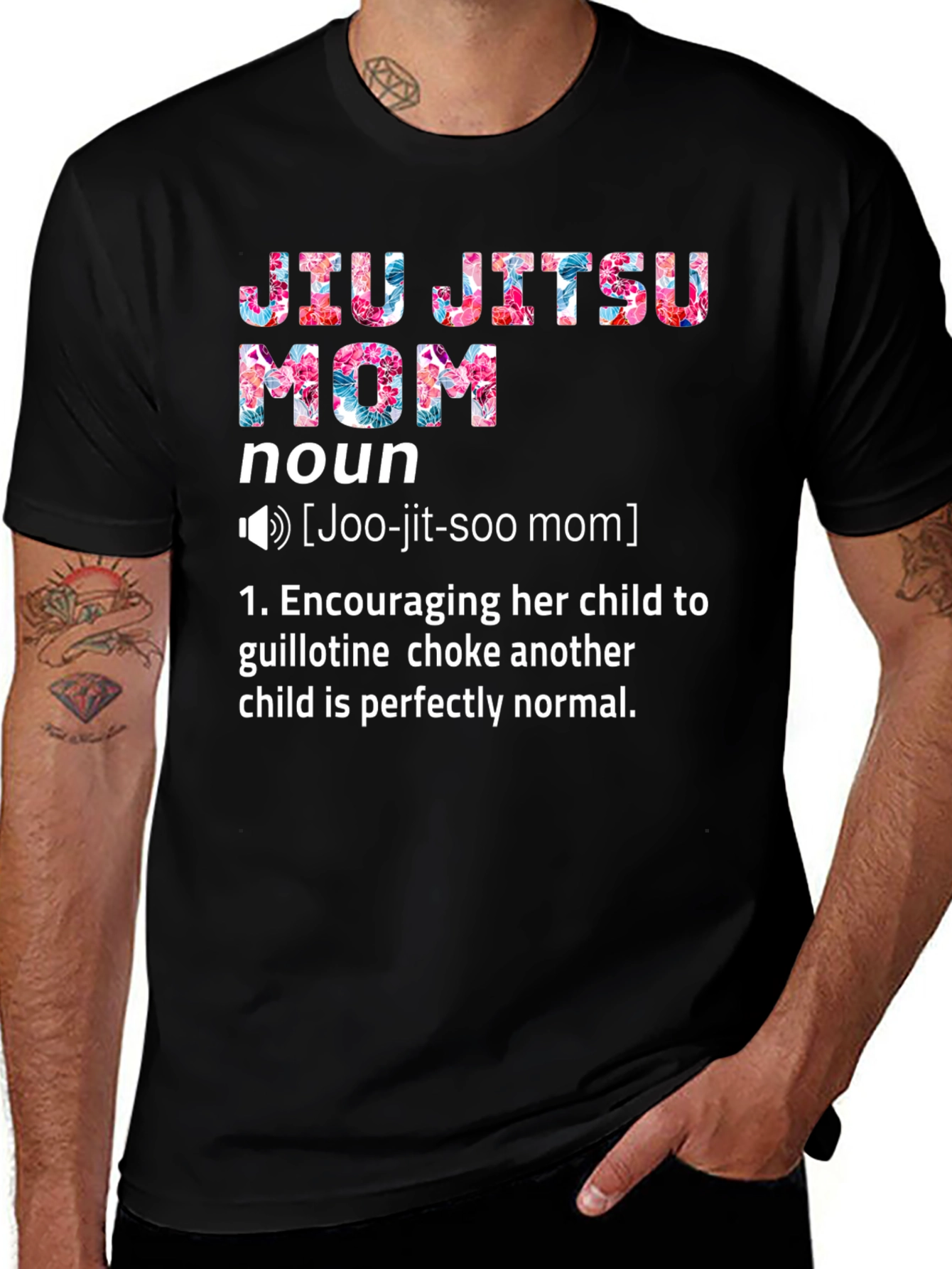 Jiu Jitsu Mom Graphic T-Shirt
