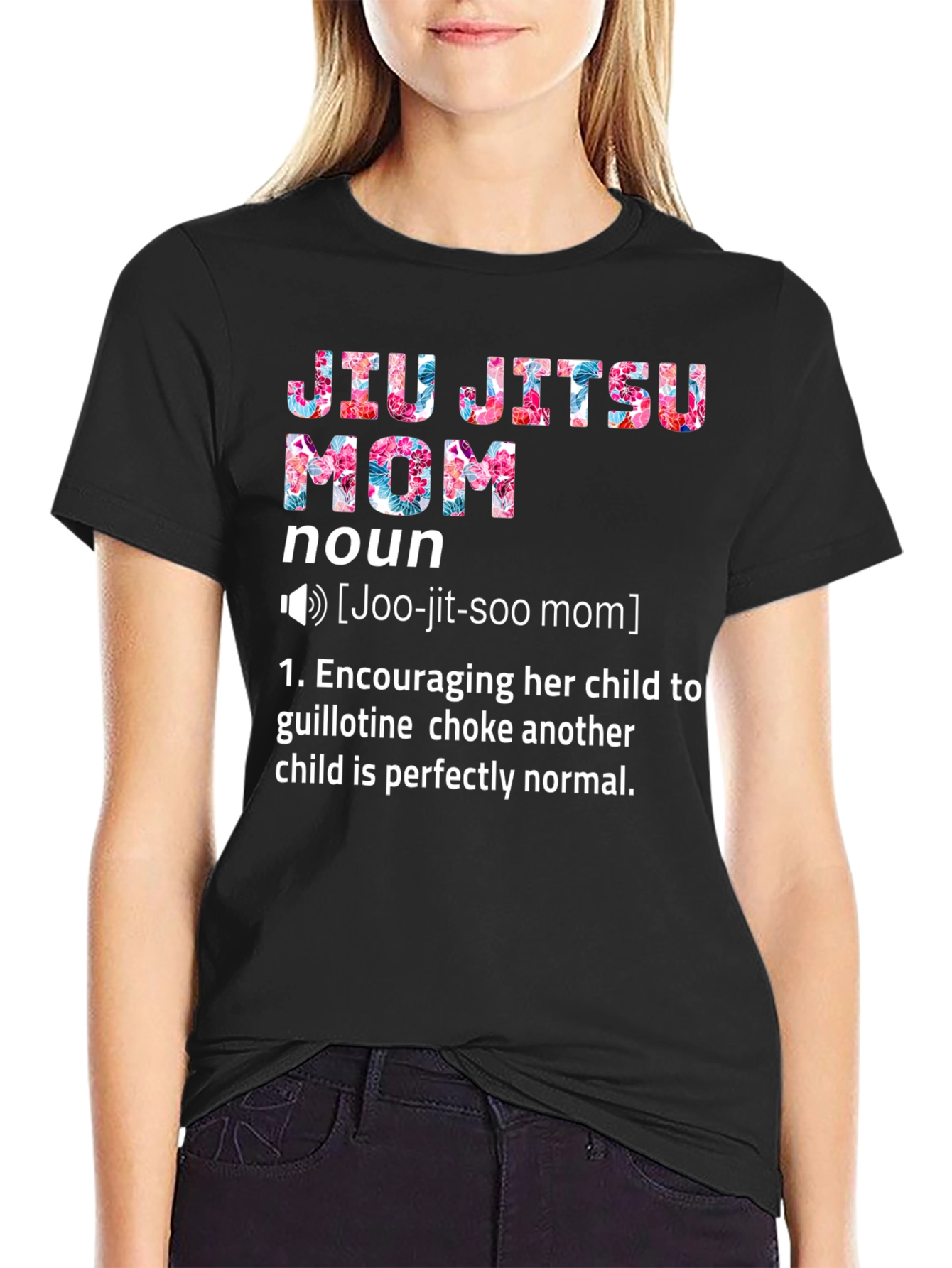 Jiu Jitsu Mom Graphic T-Shirt