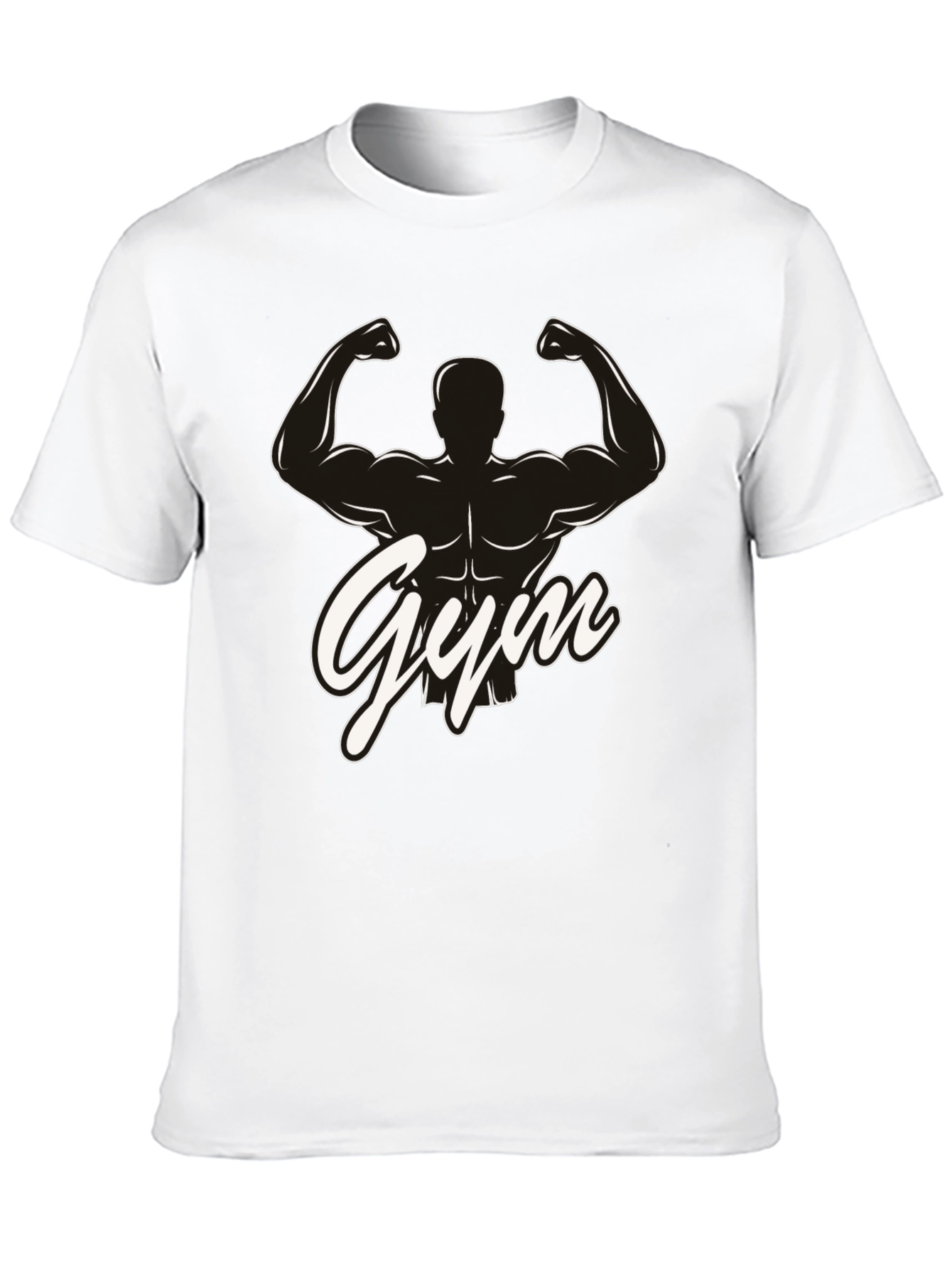 Gym Silhouette Graphic T-Shirt