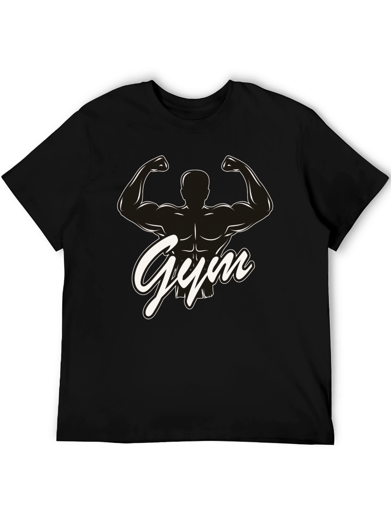 Gym Silhouette Graphic T-Shirt