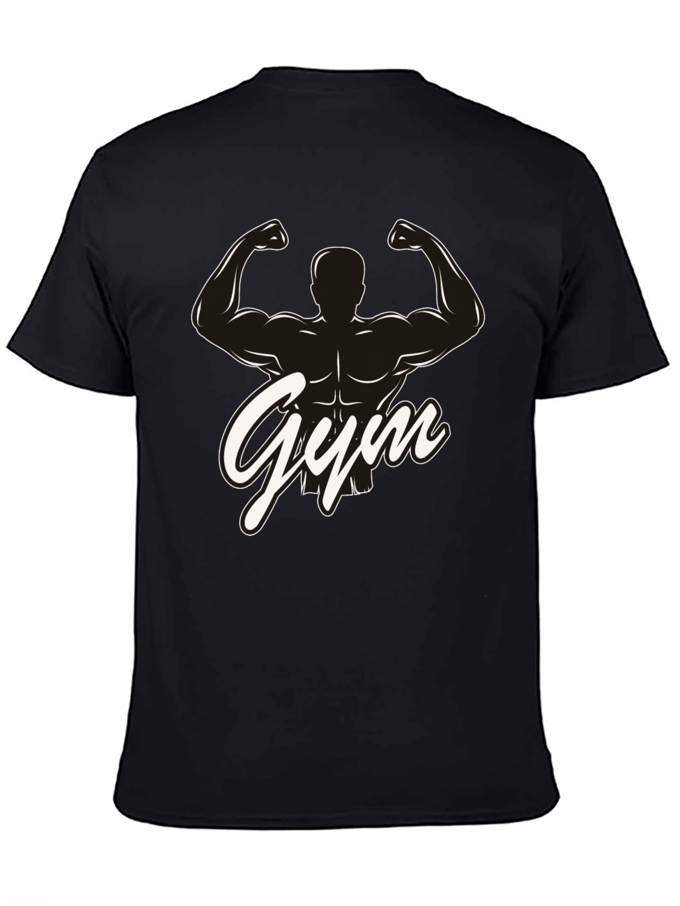 Gym Silhouette Graphic T-Shirt