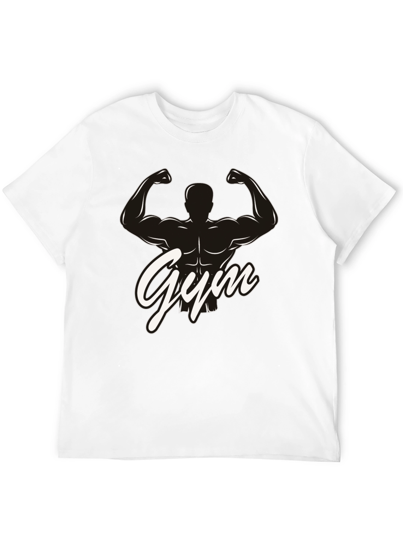 Gym Silhouette Graphic T-Shirt