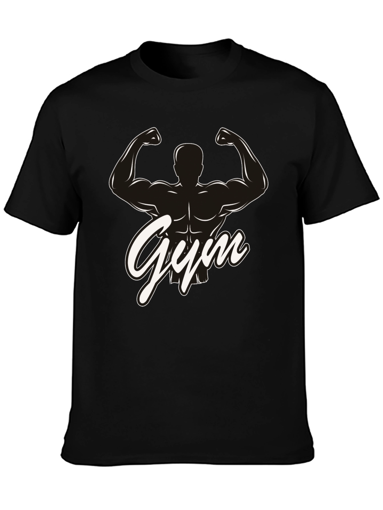 Gym Silhouette Graphic T-Shirt