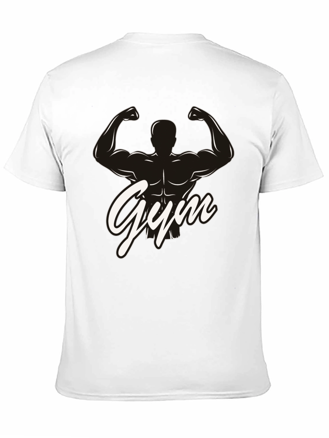 Gym Silhouette Graphic T-Shirt