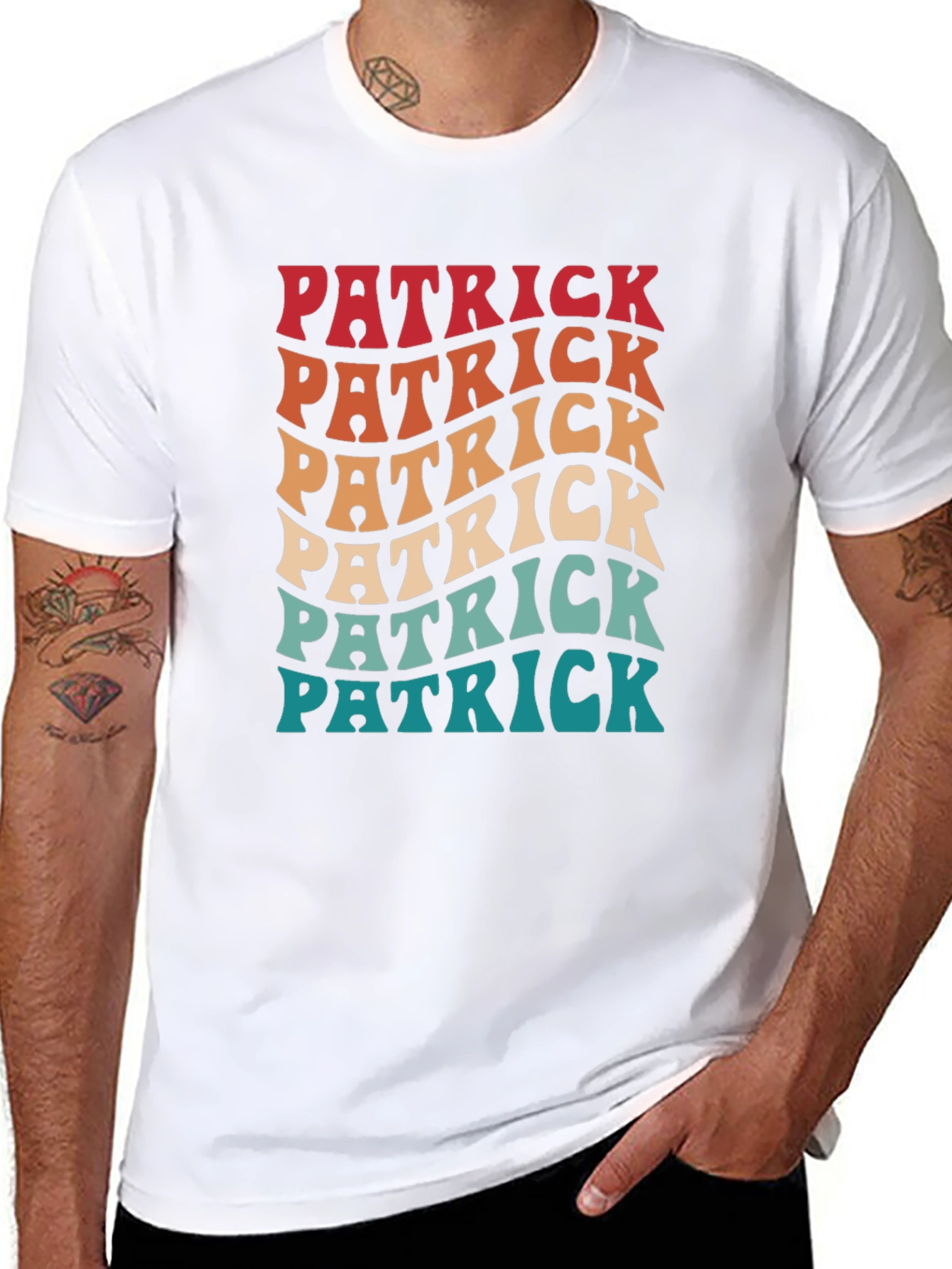 Retro Patrick Tee - Cool St. Patricks Day Shirt
