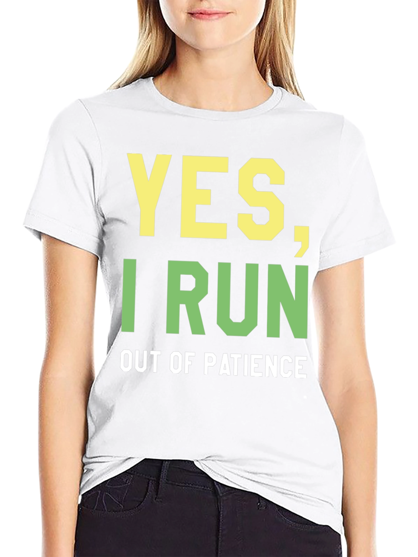 Funny Yes I Run Out of Patience Graphic Tee