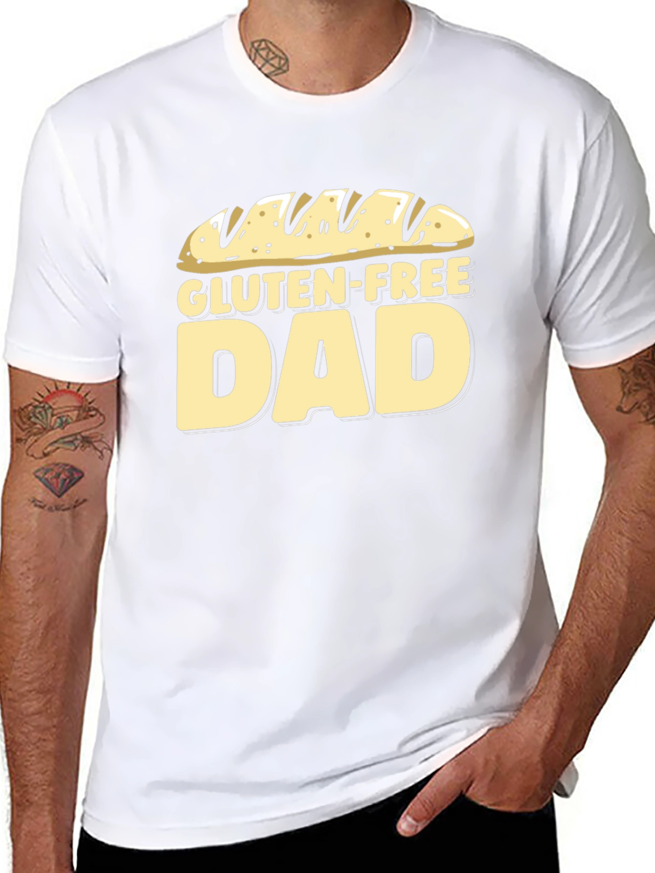 Gluten-Free Dad T-Shirt - Novelty Foodie Tee