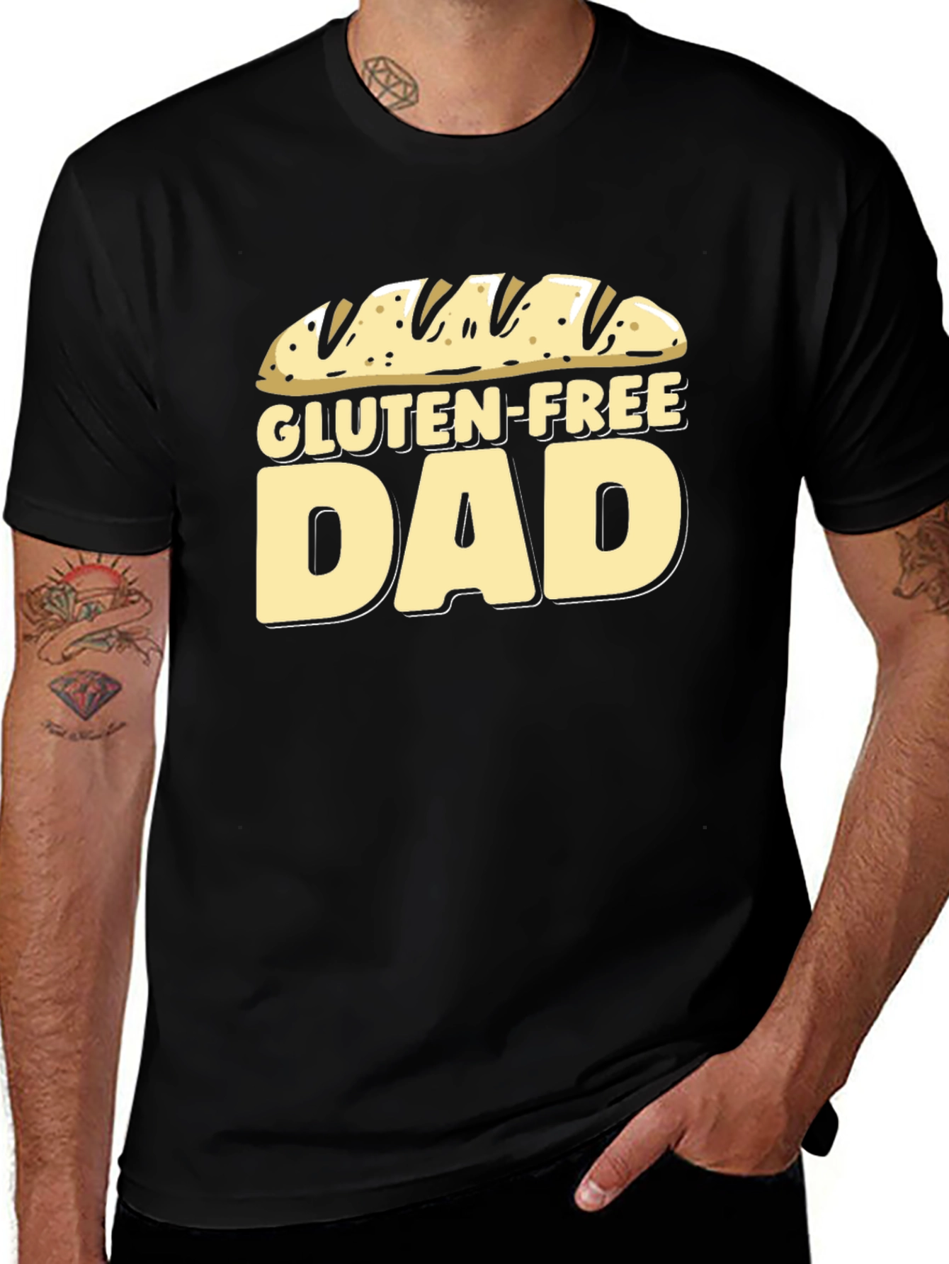 Gluten-Free Dad T-Shirt - Novelty Foodie Tee