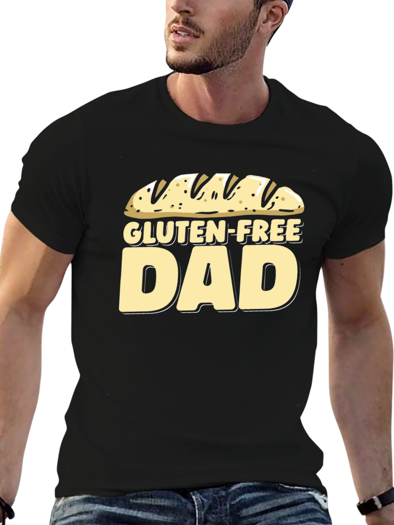 Gluten-Free Dad T-Shirt - Novelty Foodie Tee