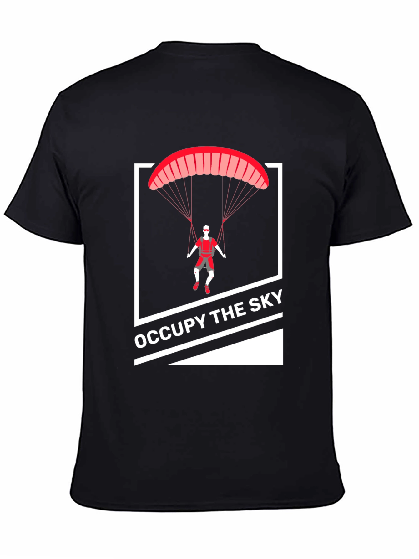 Occupy The Sky Black T-Shirt