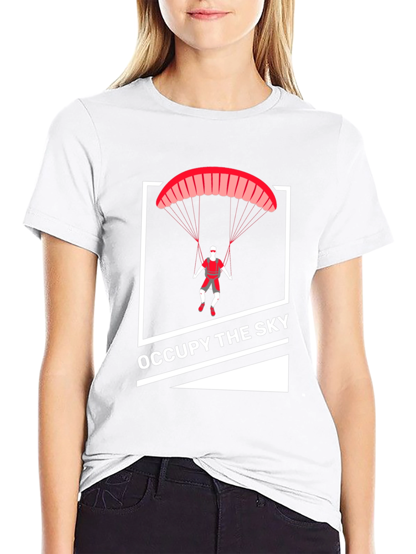 Occupy The Sky Black T-Shirt