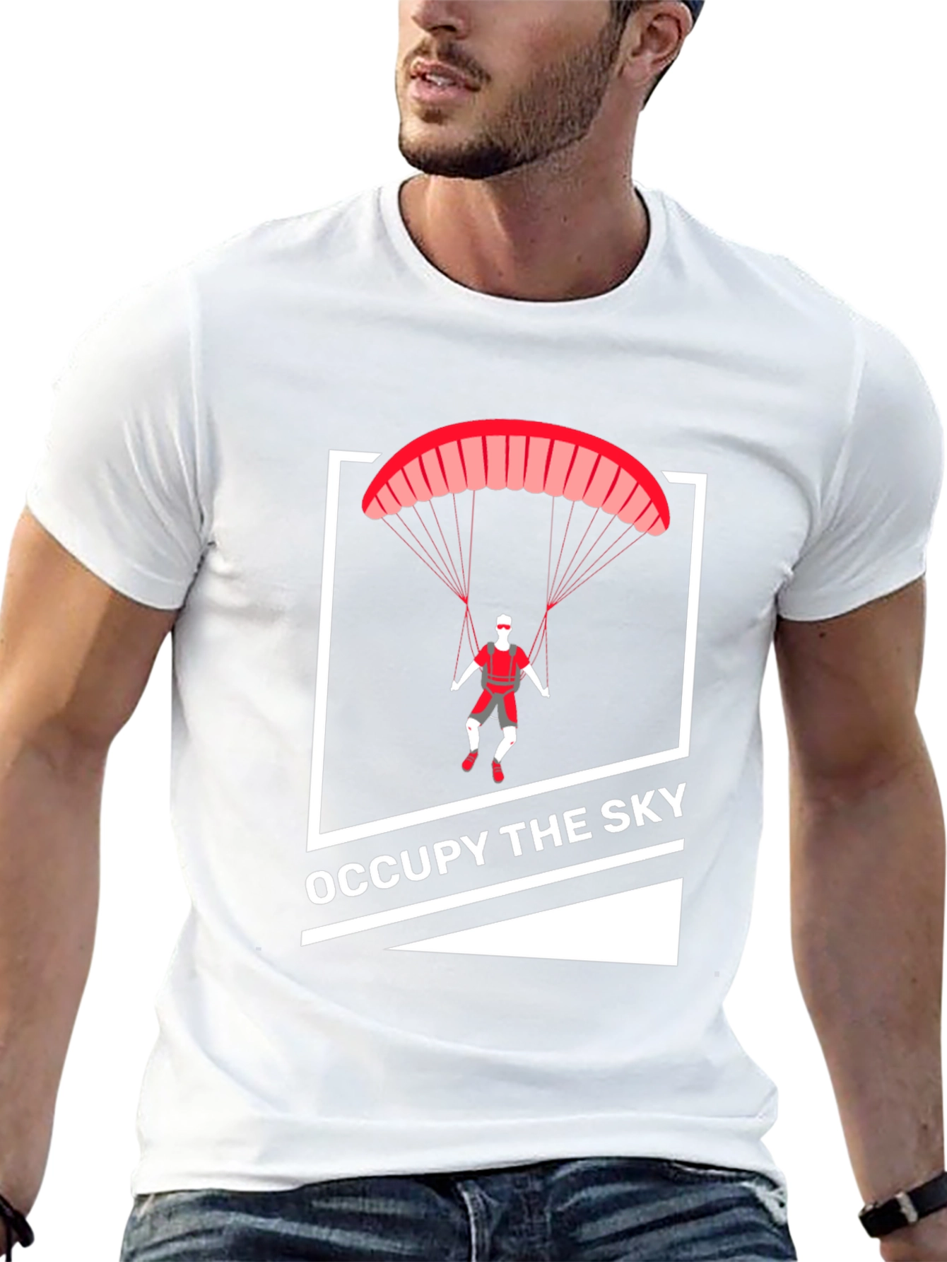 Occupy The Sky Black T-Shirt