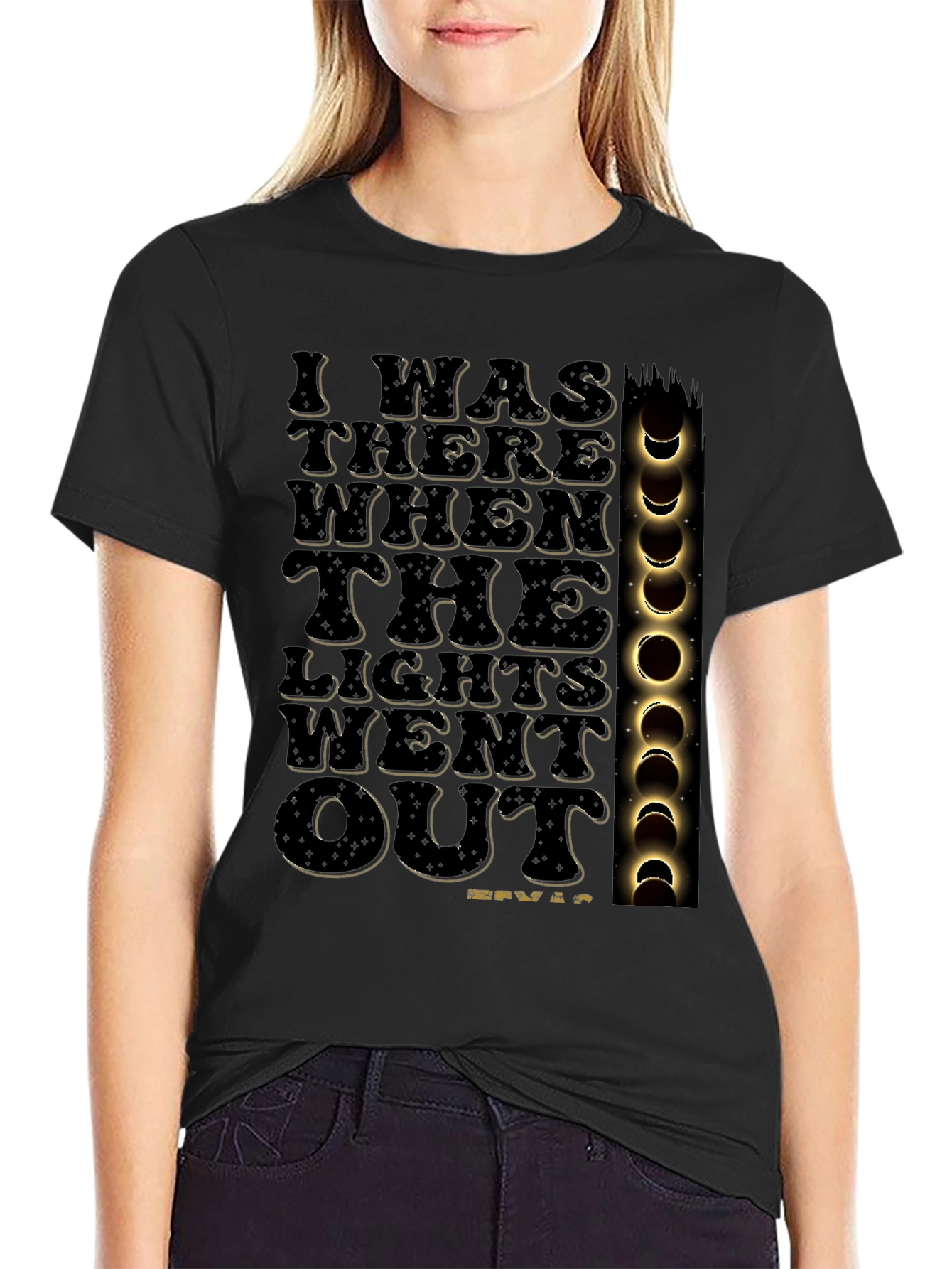 I Was There When The Lights Went Out T-Shirt