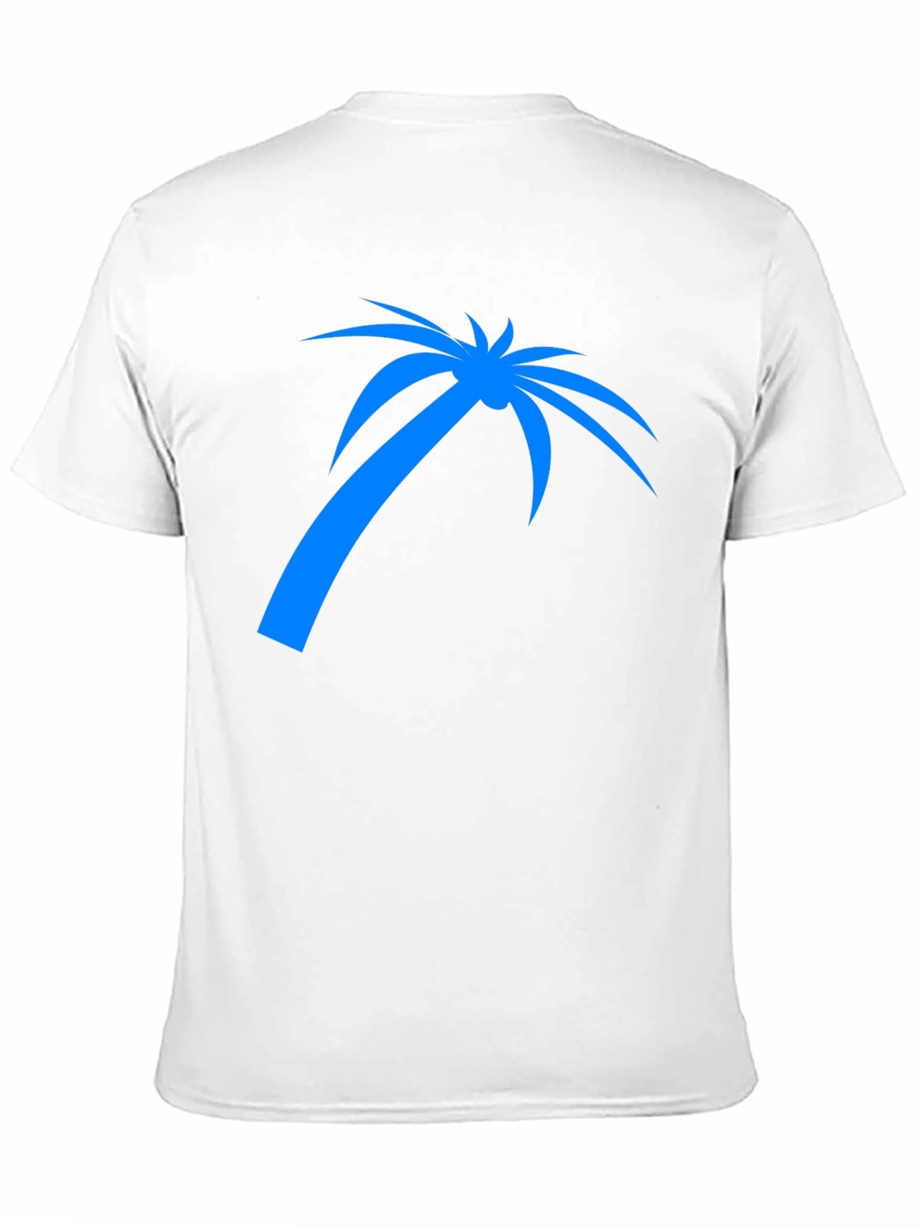 Mens Black Palm Tree Graphic T-Shirt