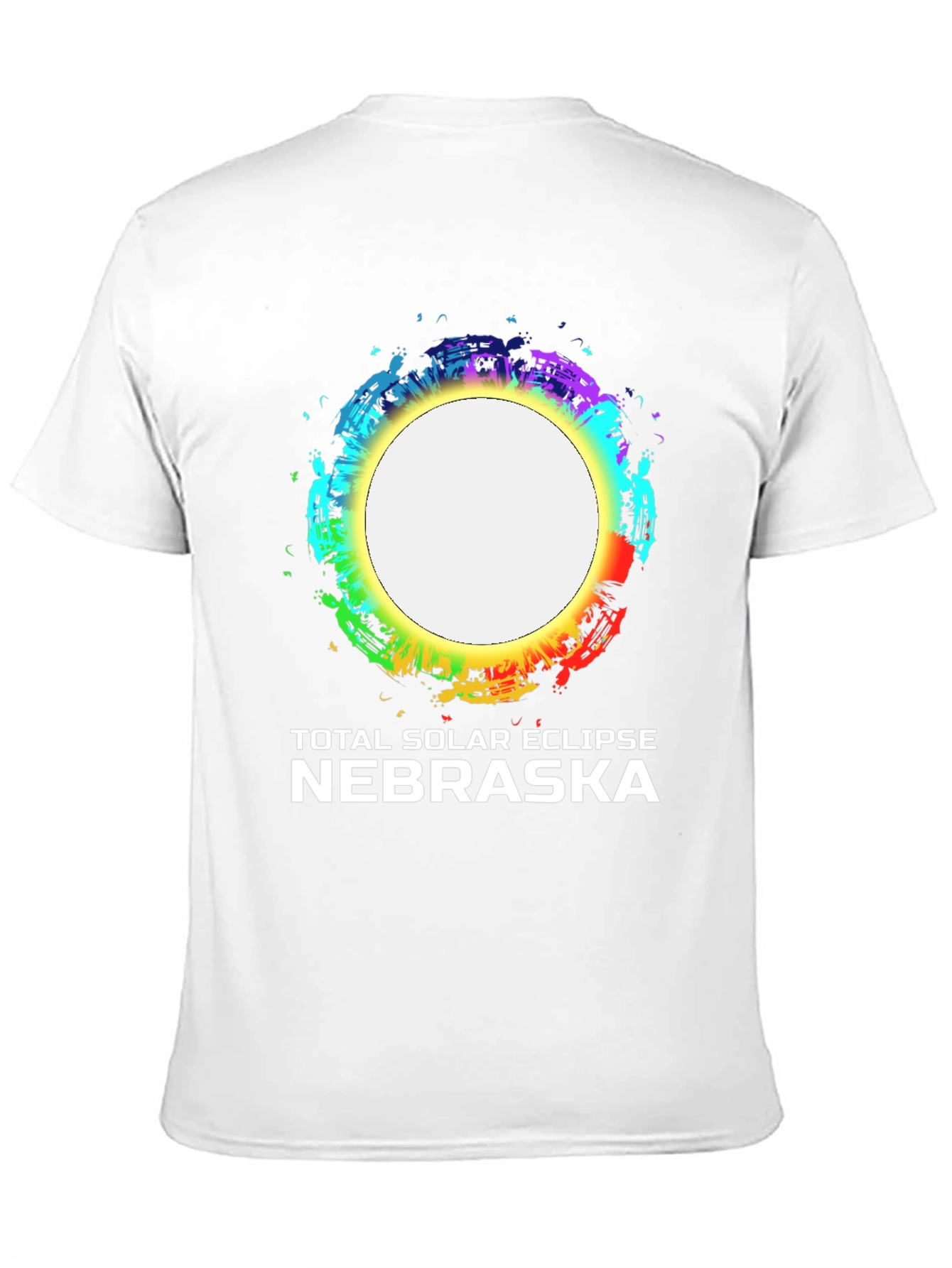 Nebraska Total Solar Eclipse Graphic T-Shirt