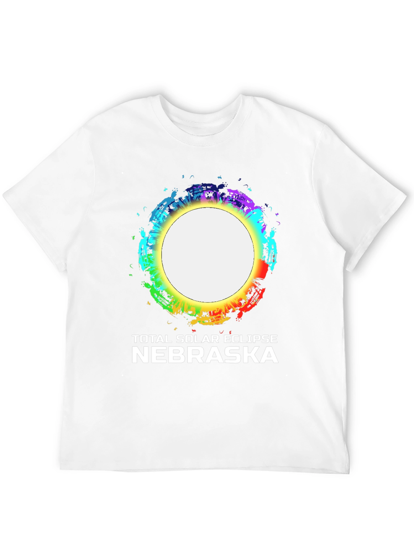 Nebraska Total Solar Eclipse Graphic T-Shirt