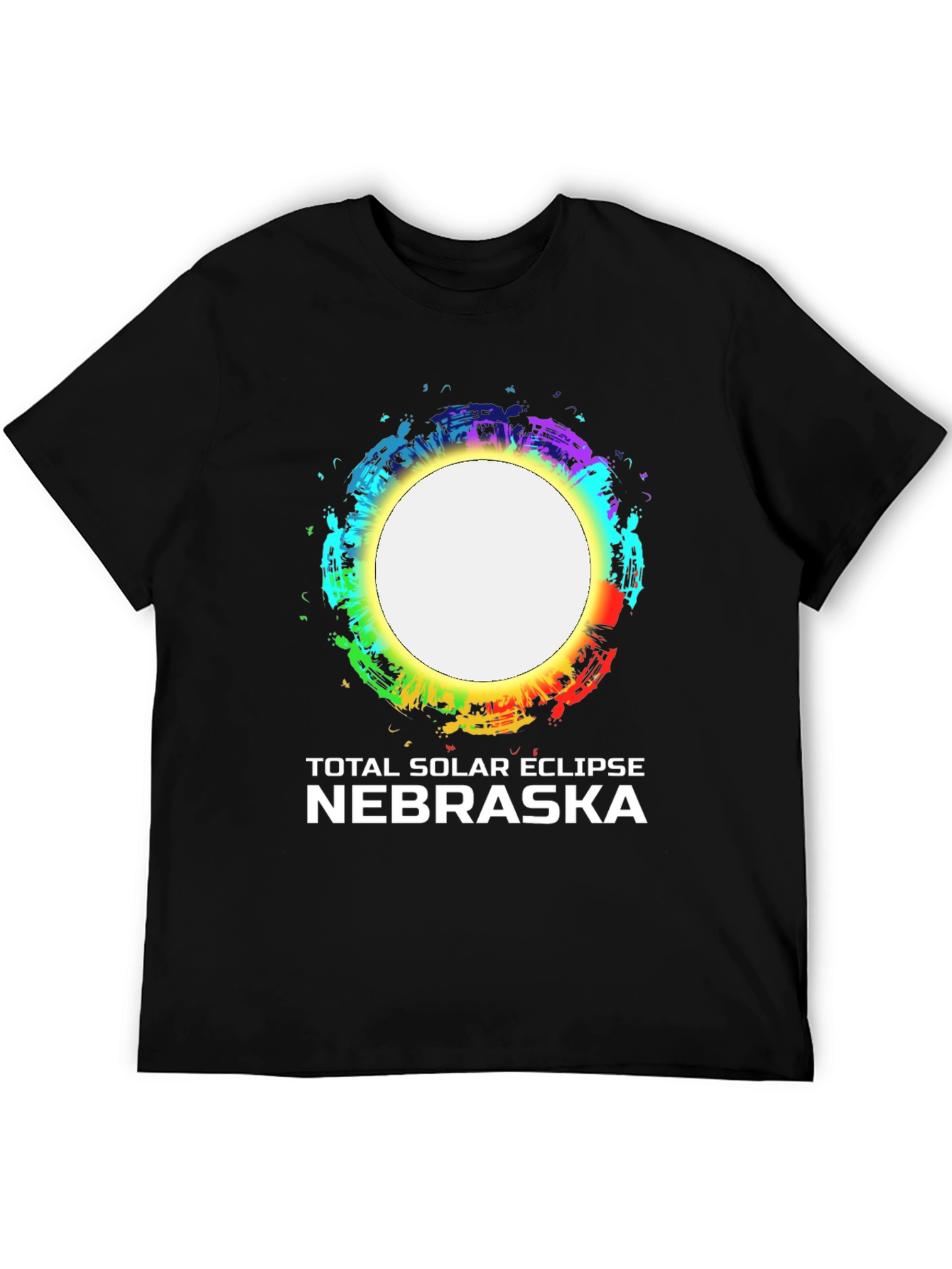 Nebraska Total Solar Eclipse Graphic T-Shirt