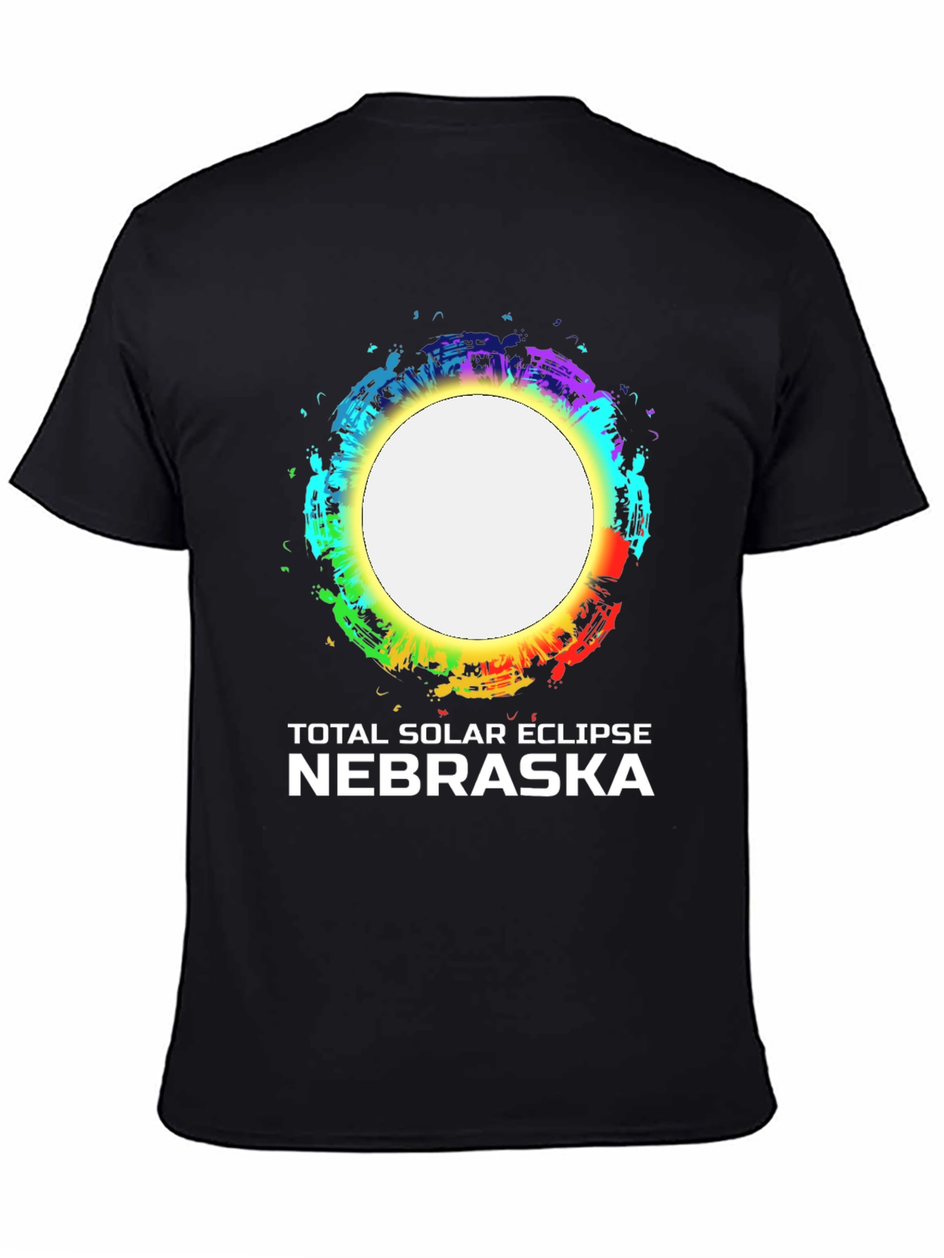 Nebraska Total Solar Eclipse Graphic T-Shirt