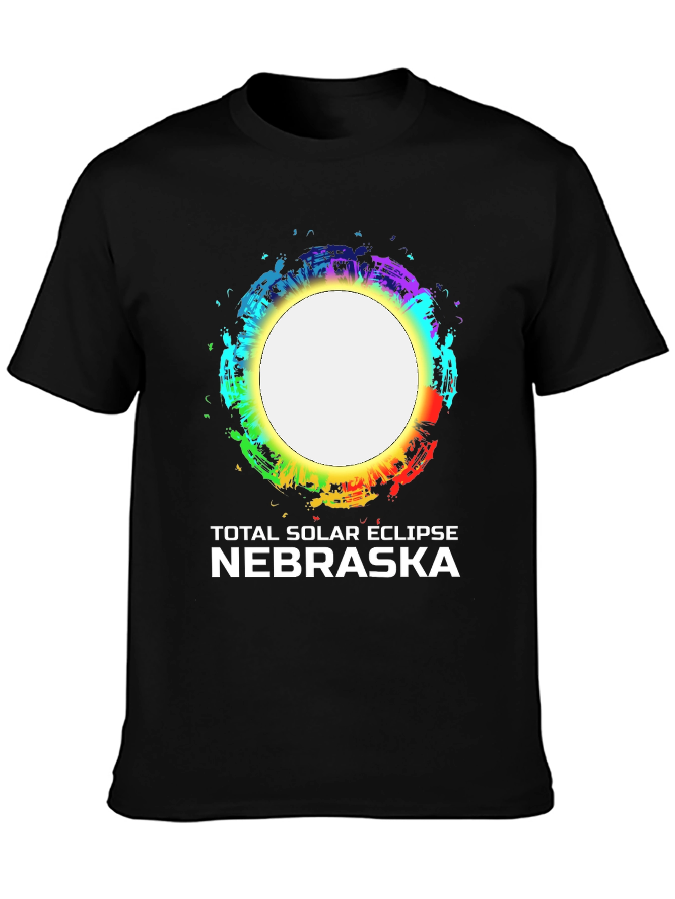 Nebraska Total Solar Eclipse Graphic T-Shirt