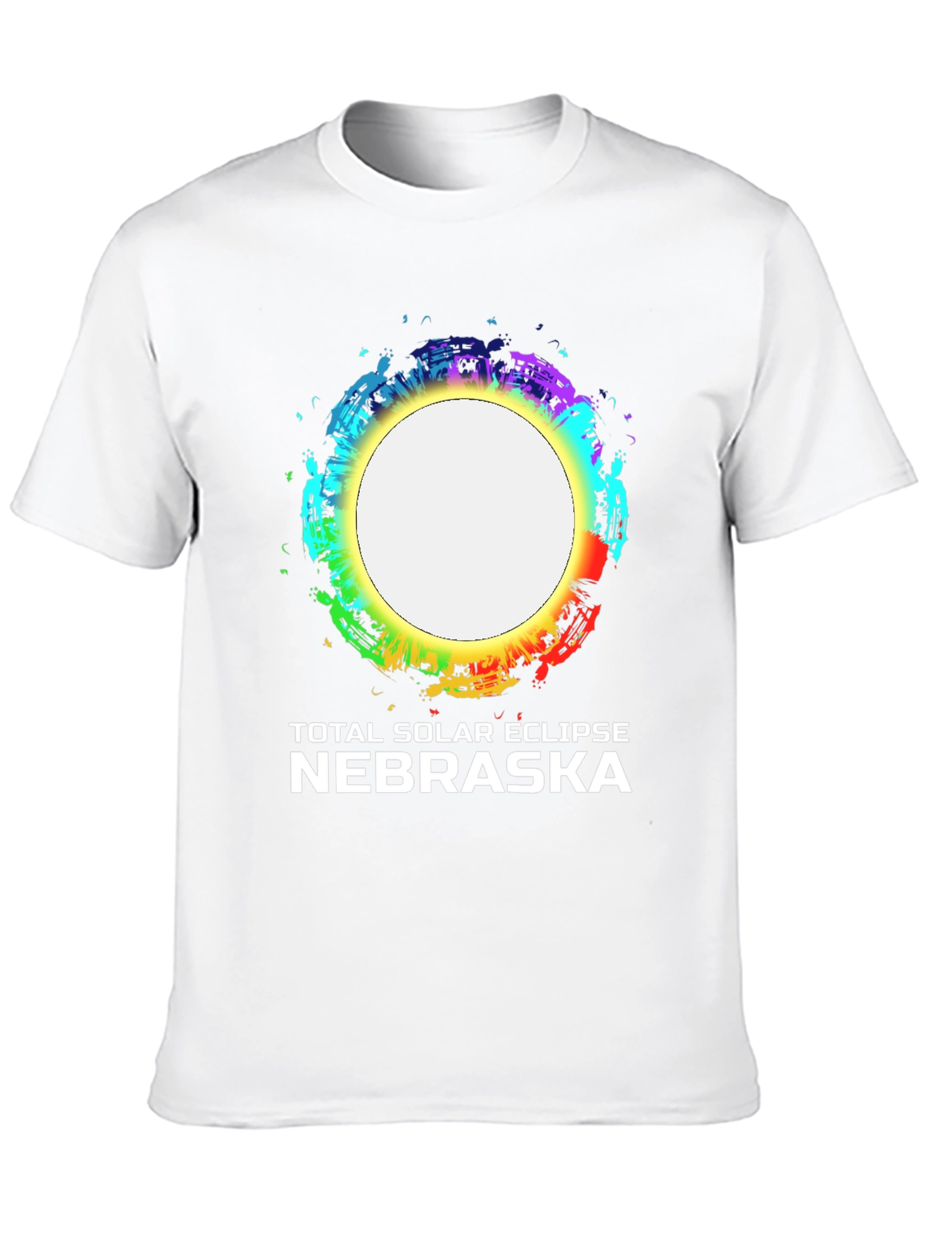 Nebraska Total Solar Eclipse Graphic T-Shirt