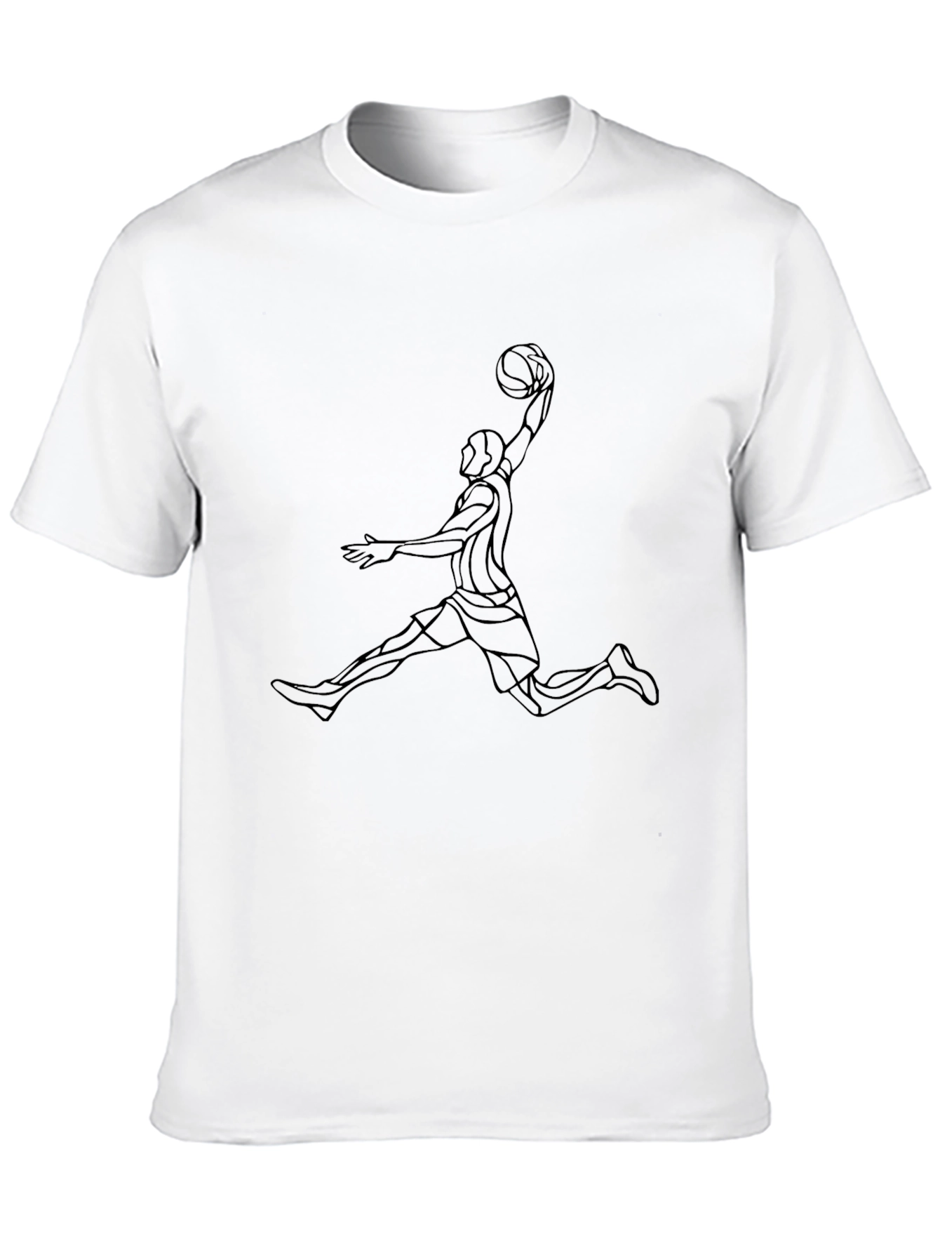 Black Basketball Graphic Tee