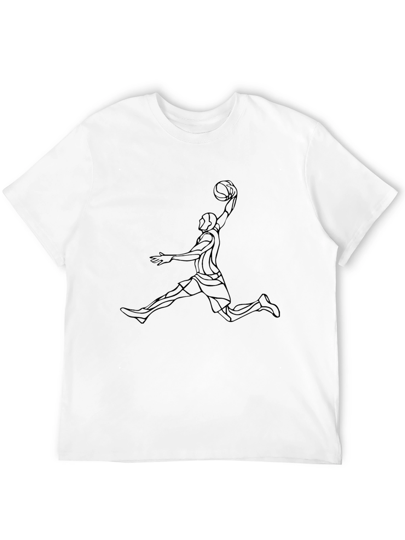 Black Basketball Graphic Tee