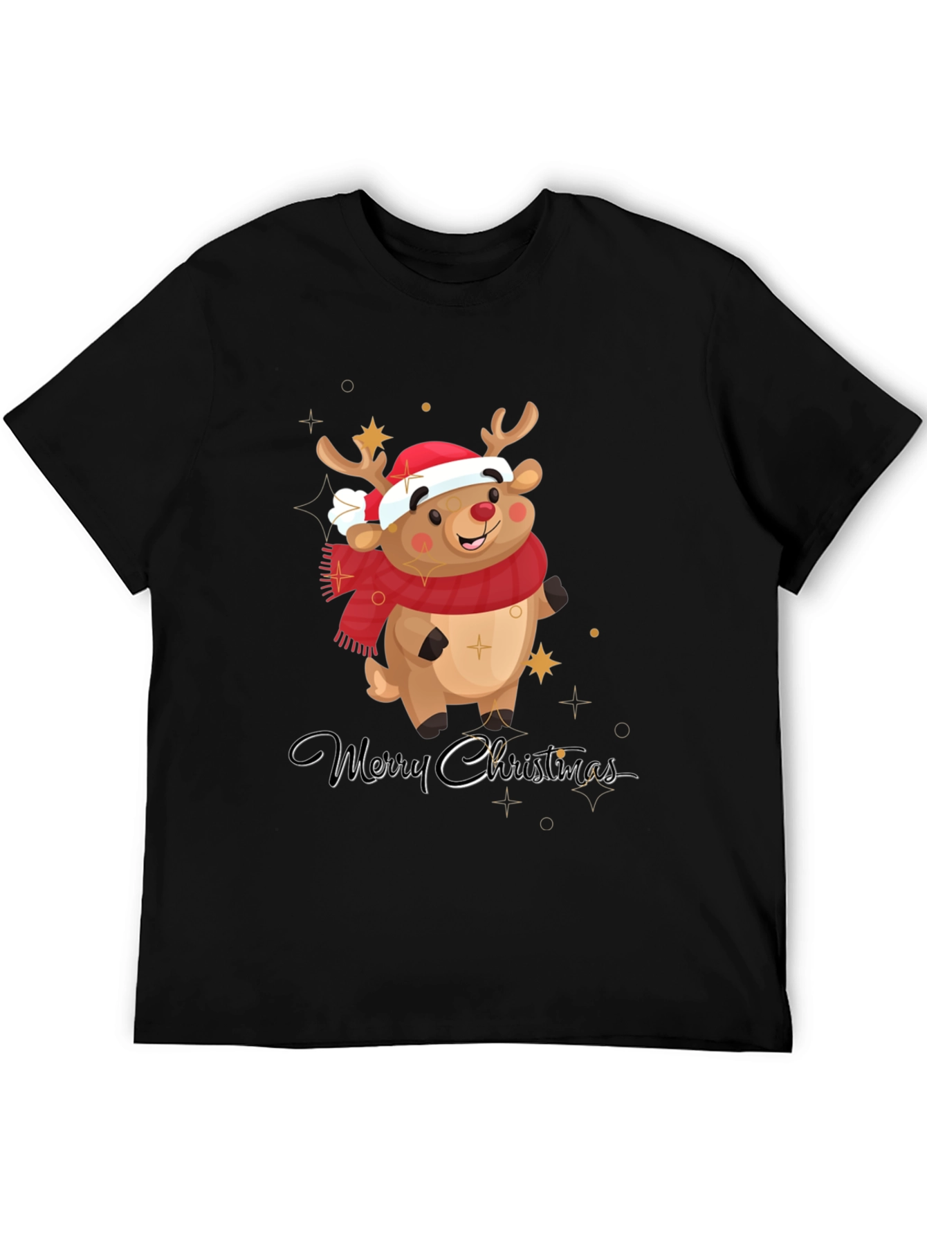 Merry Christmas Reindeer T-Shirt