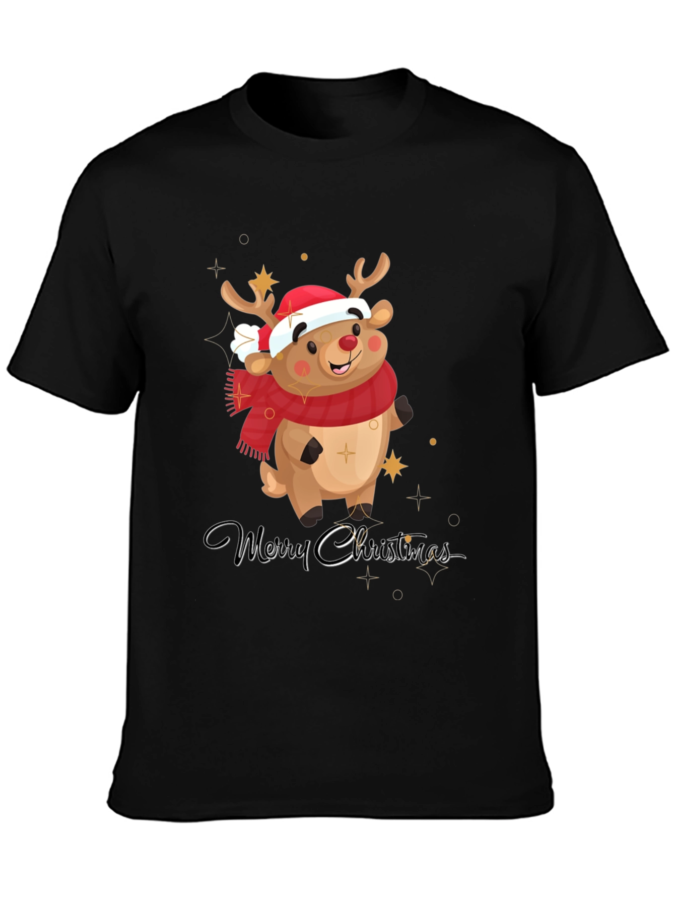 Merry Christmas Reindeer T-Shirt