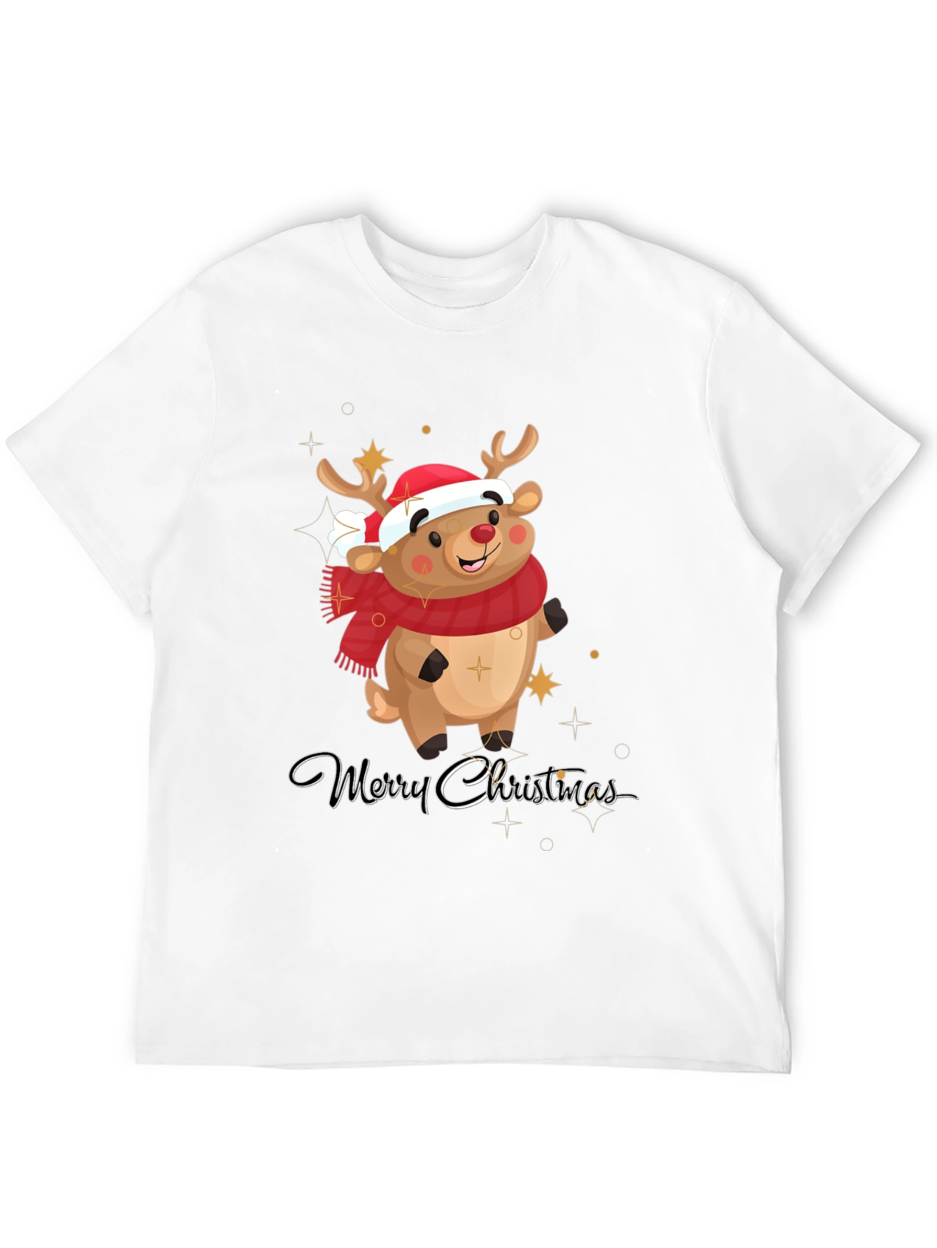 Merry Christmas Reindeer T-Shirt