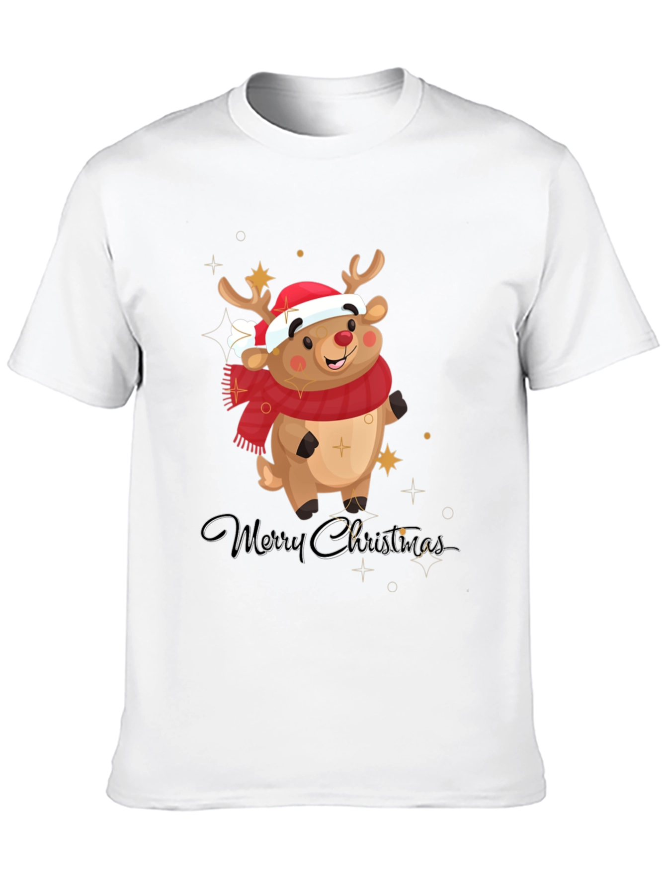 Merry Christmas Reindeer T-Shirt