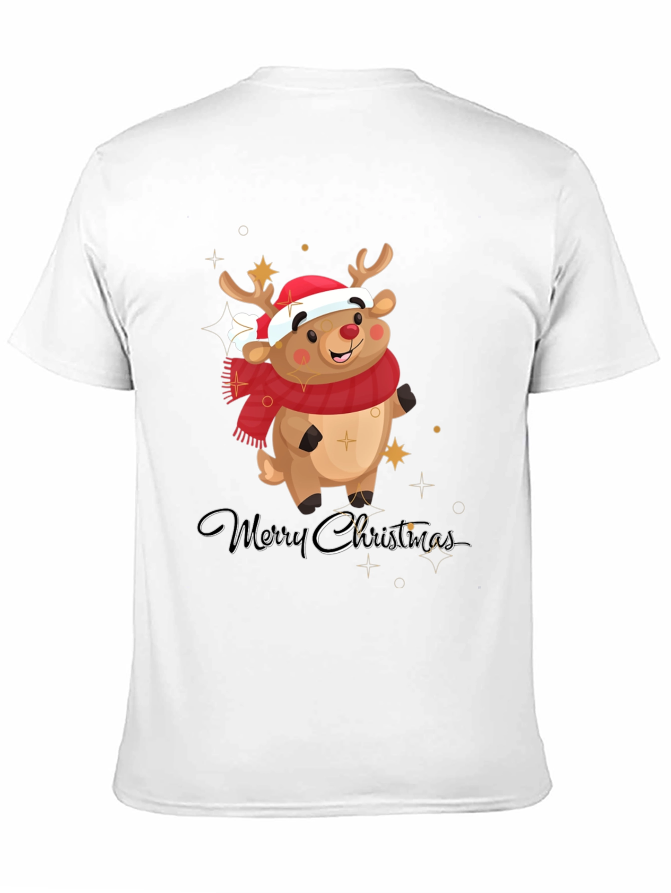 Merry Christmas Reindeer T-Shirt