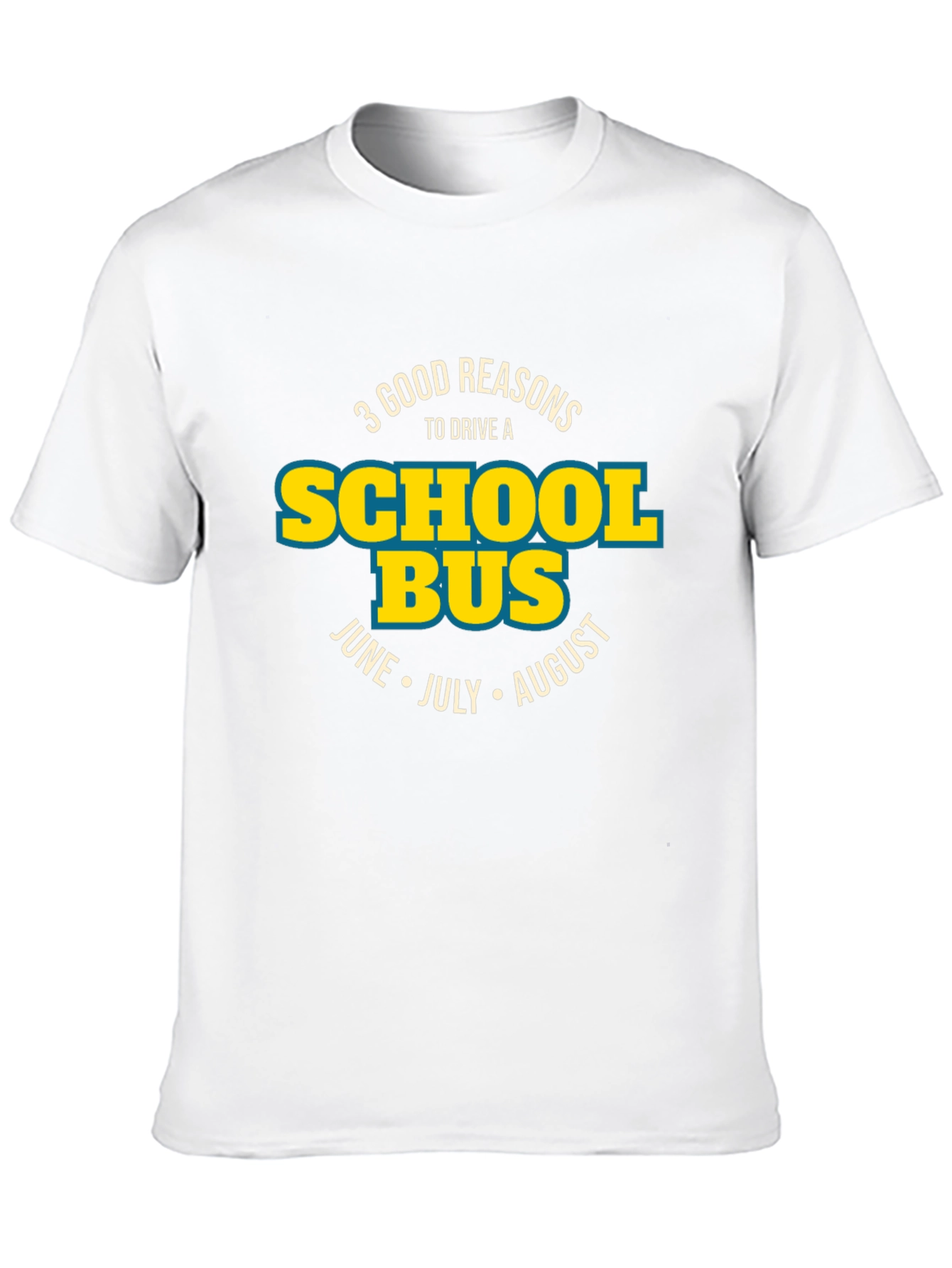 School Bus Driver Summer T-Shirt