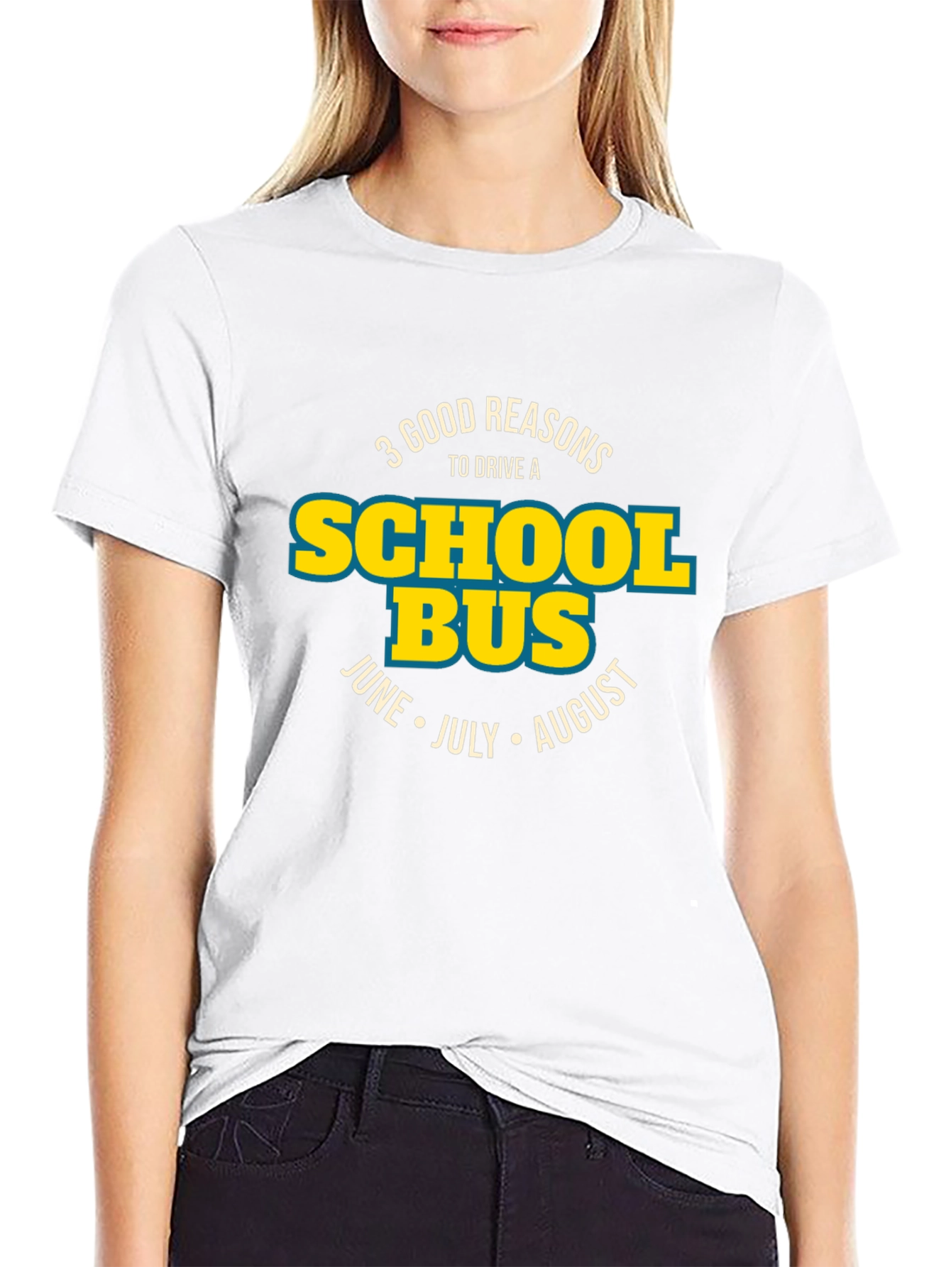 School Bus Driver Summer T-Shirt