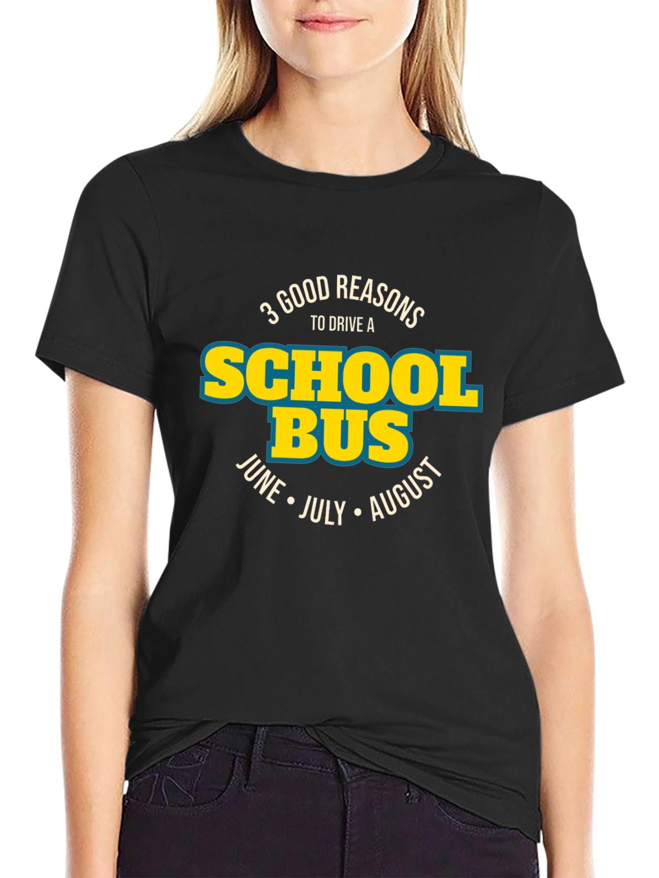 School Bus Driver Summer T-Shirt