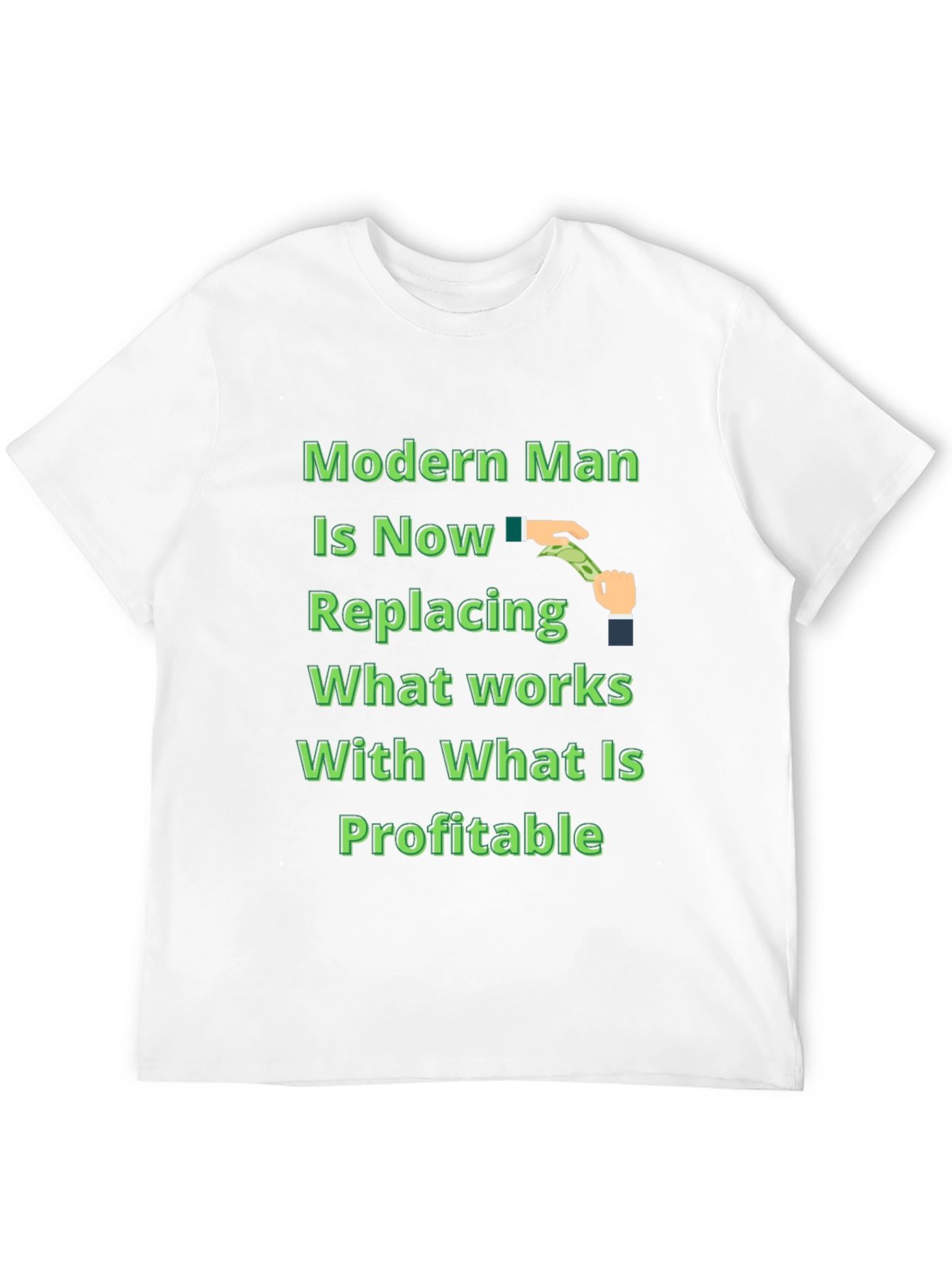 Modern Man Profitable Black T-Shirt